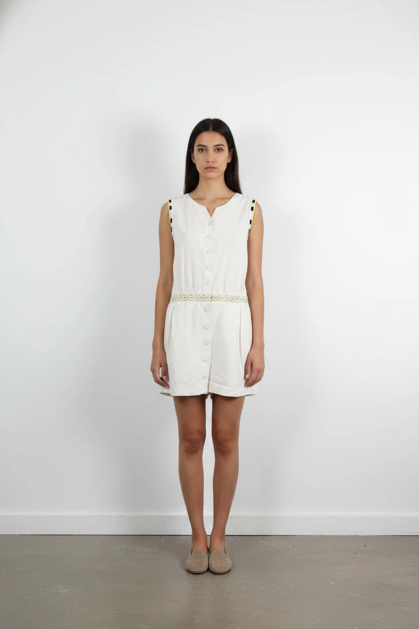 Robe Droite Blanche - Taille M/38