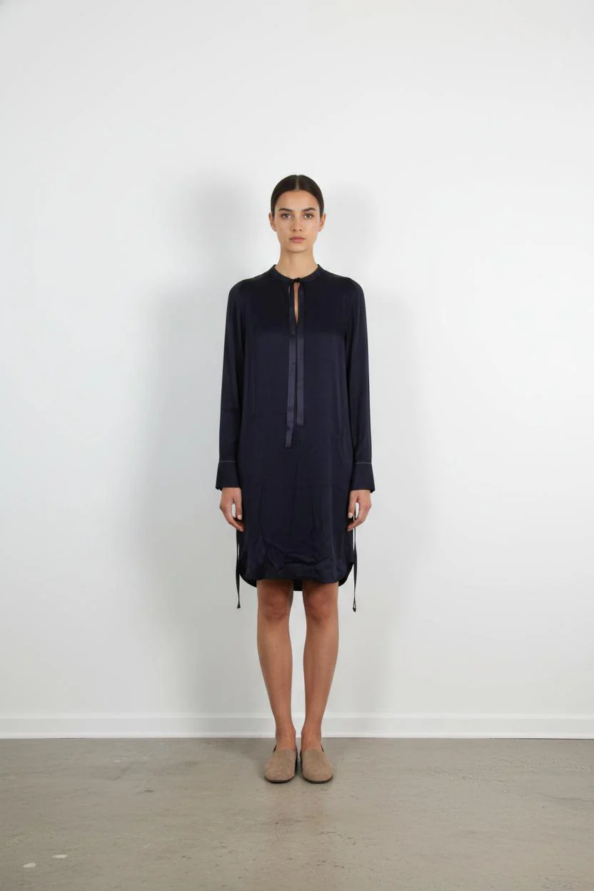 Robe Droite Bleue - Taille L/40