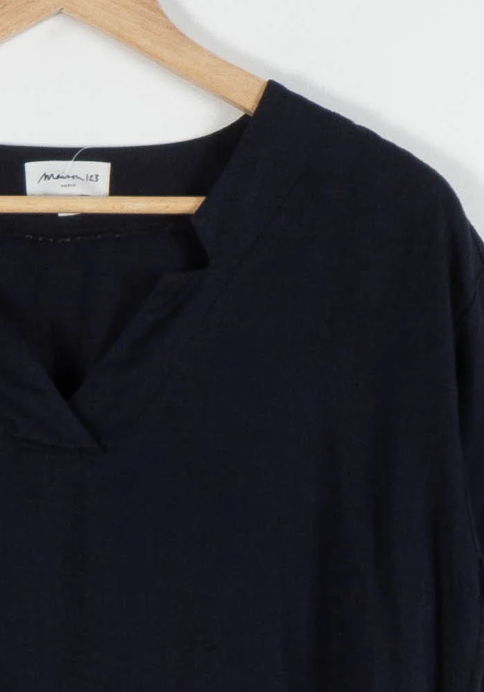 Robe Droite Bleue - Taille S/36 - Image 3