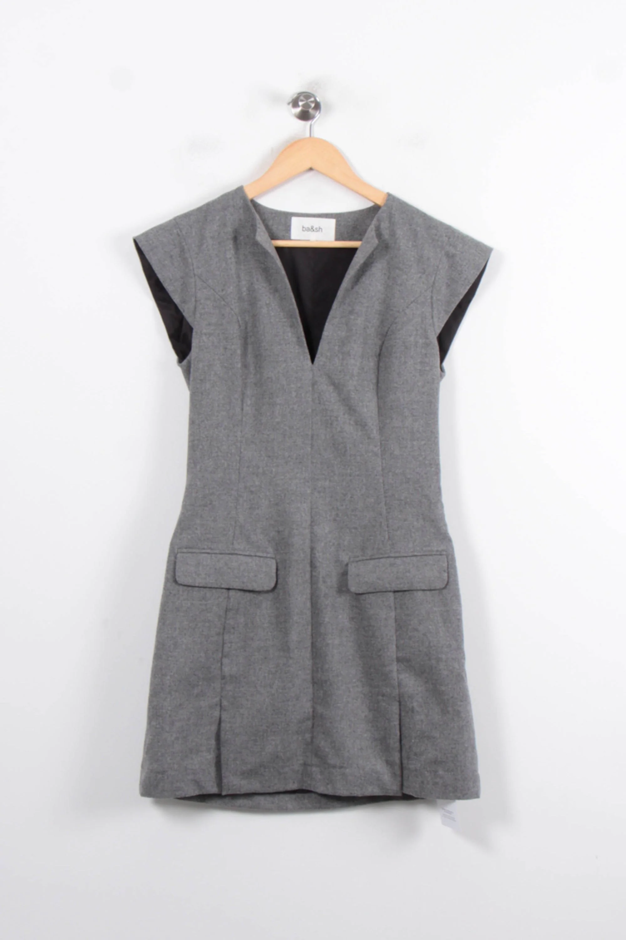 Robe Droite Grise - Taille M/38 - Image 2