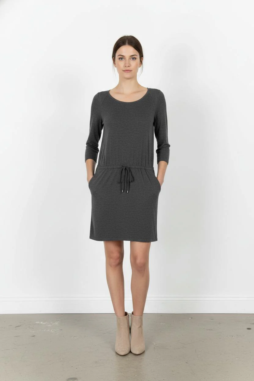 Robe Droite Grise - Taille M/38