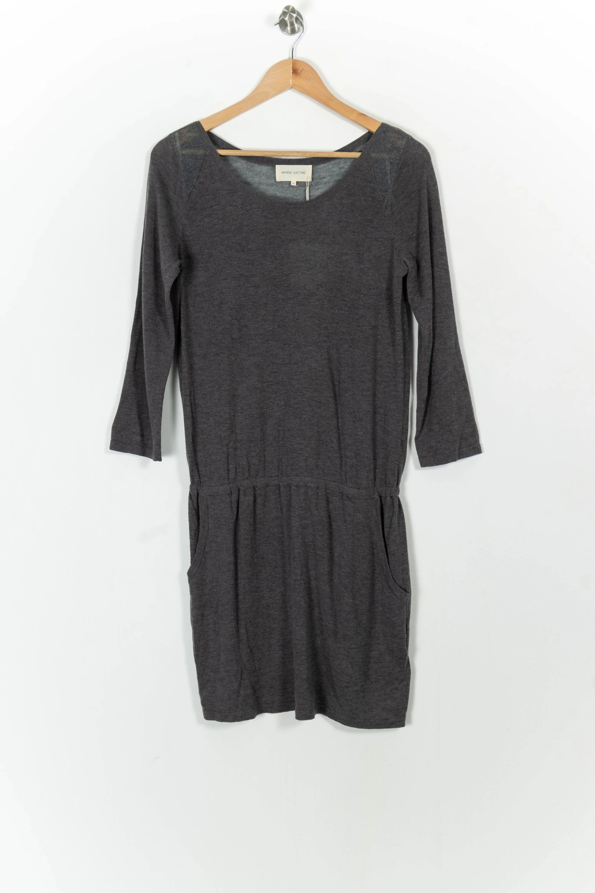 Robe Droite Grise - Taille M/38 - Image 2