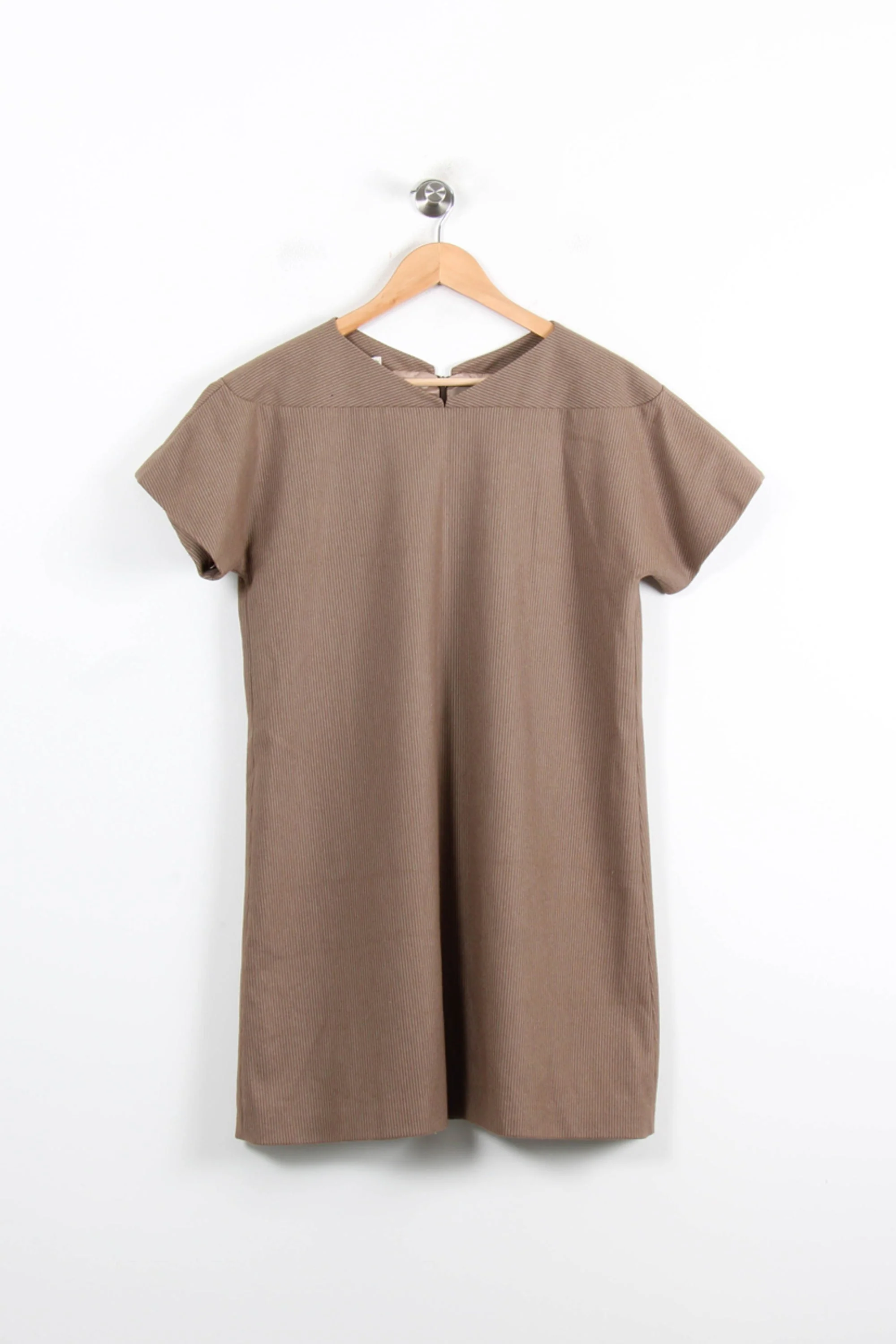 Robe Droite Marron - Taille L/40 - Image 2