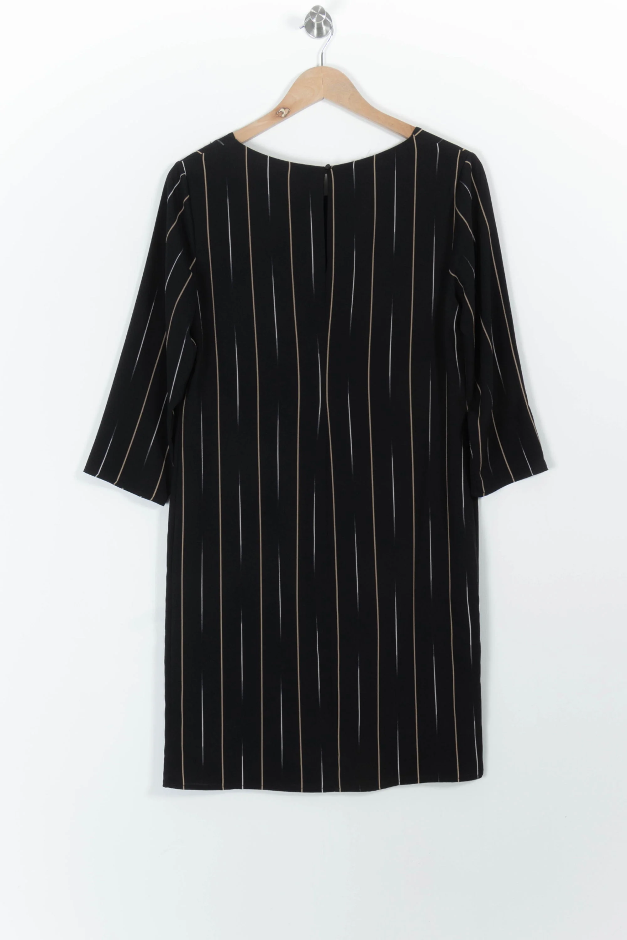 Robe Droite Noire et Beige - Taille M/38 - Image 4