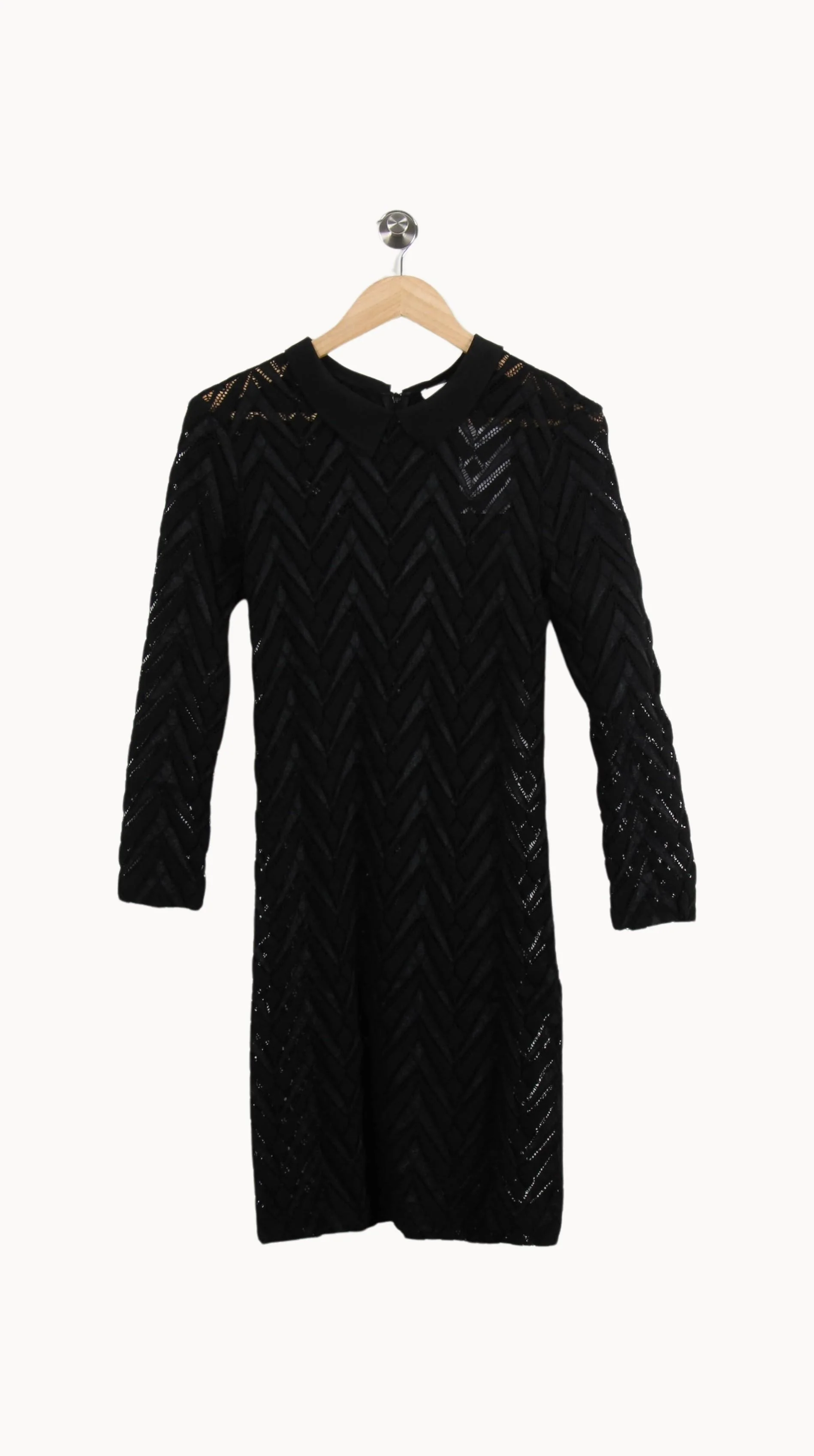 Robe Droite Noire - Taille L/40 - Image 2