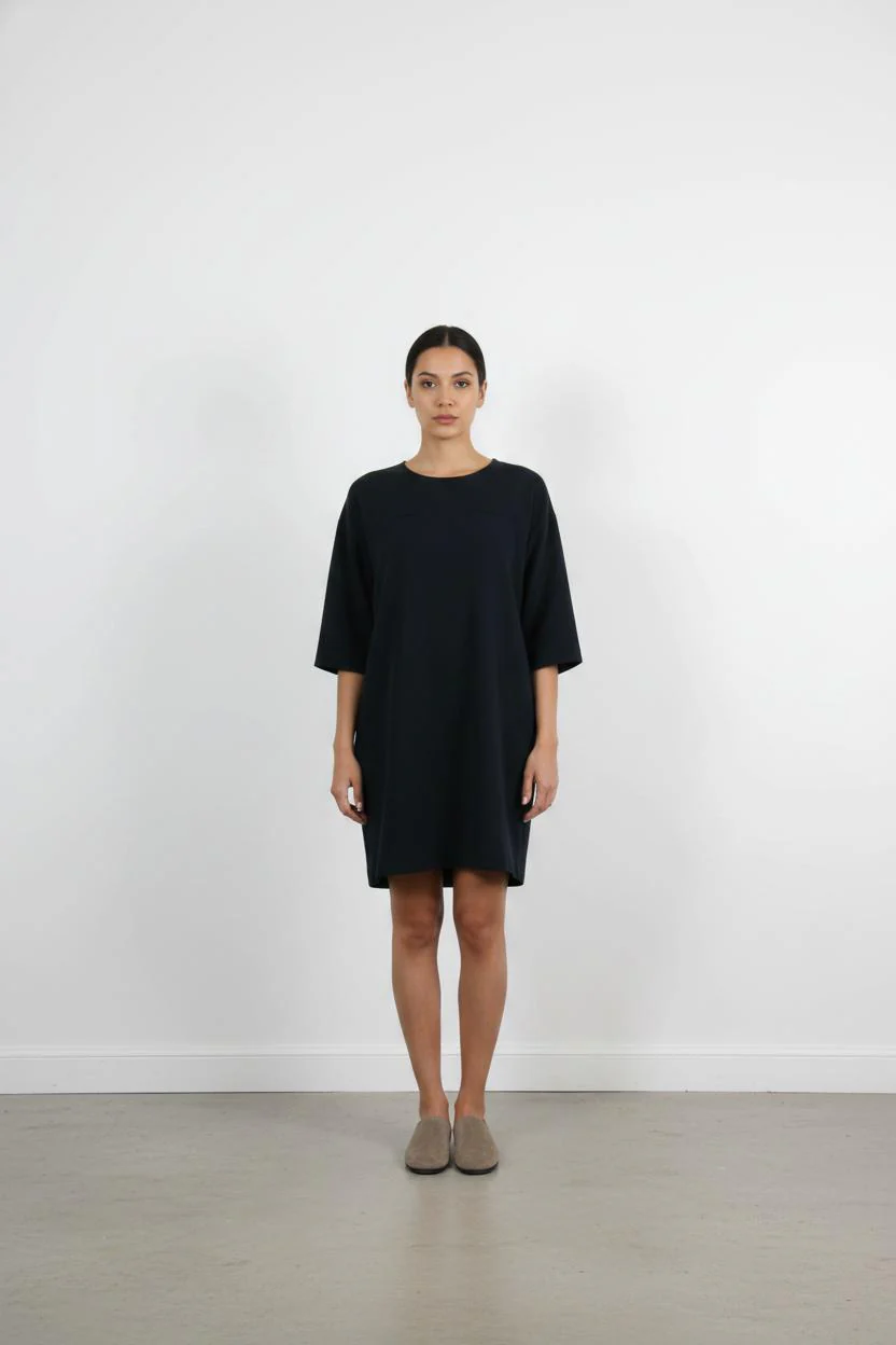 Robe Droite Noire - Taille M/38