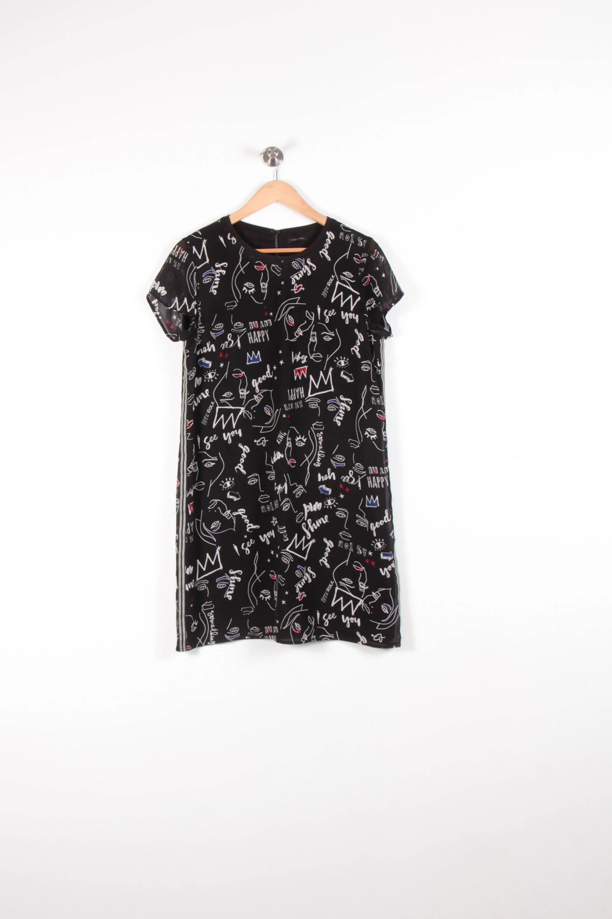 Robe Droite Noire - Taille M/38 - Image 2
