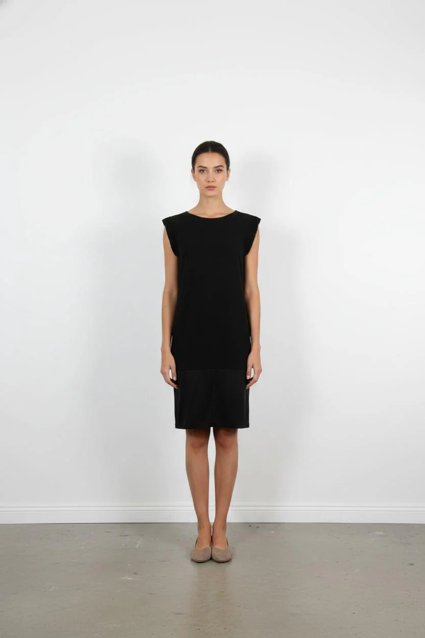 Robe Droite Noire - Taille S/36