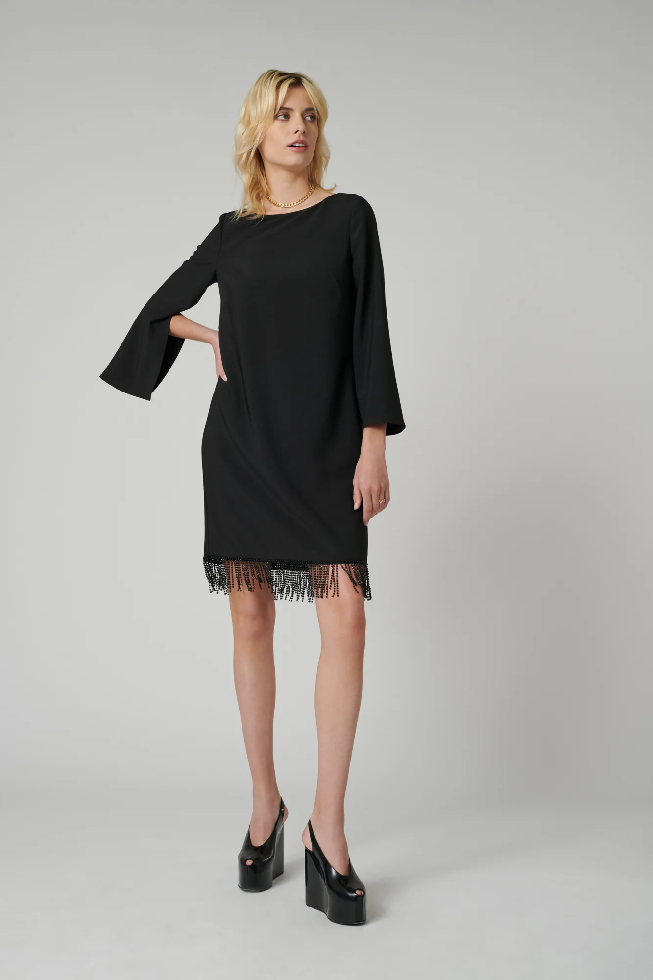 Robe Droite Noire - Taille S/36