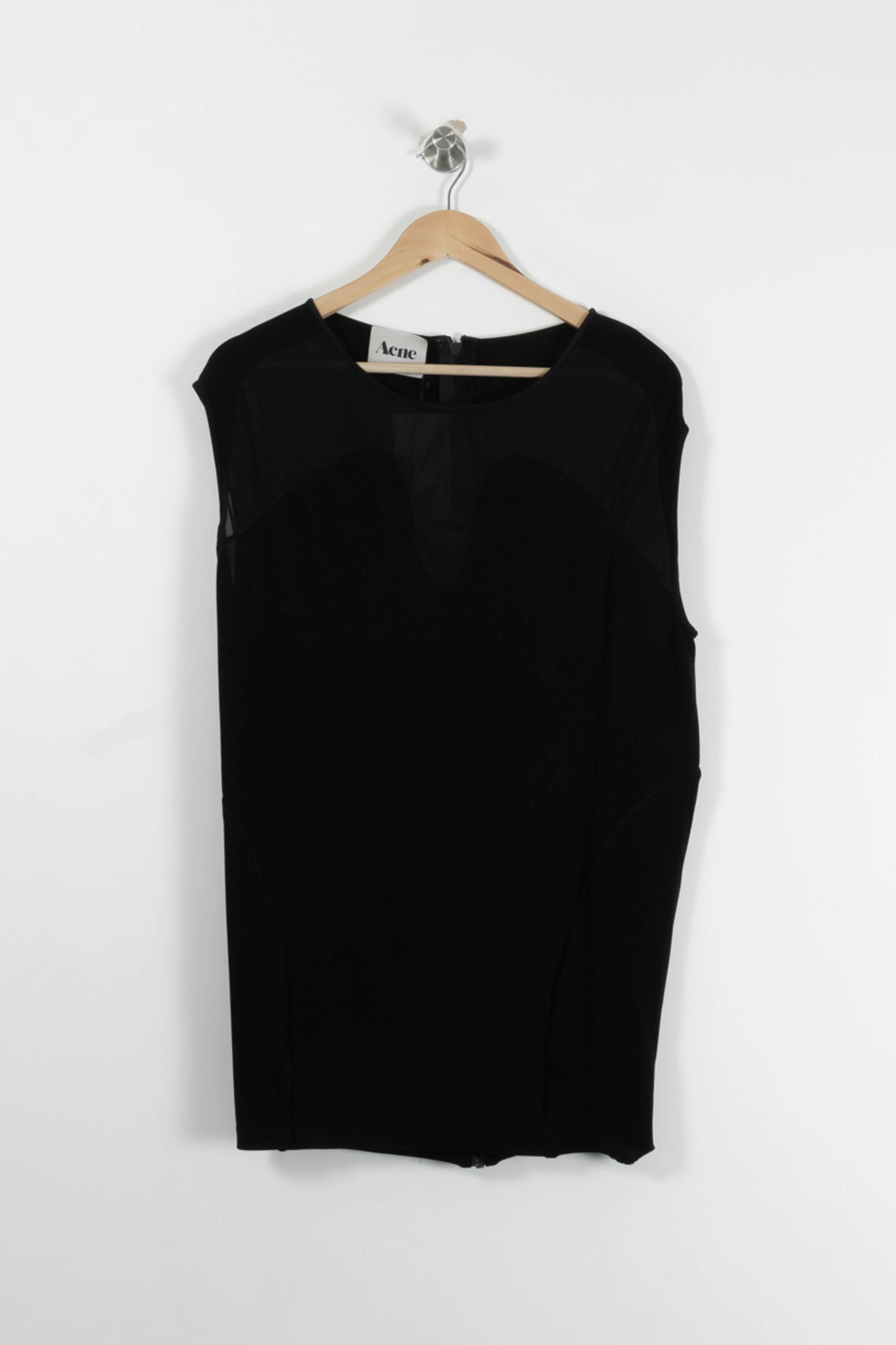 Robe Droite Noire - Taille S/36 - Image 2