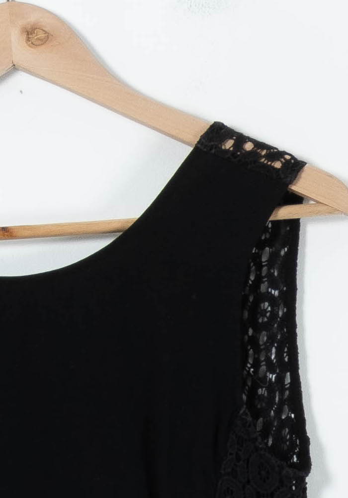 Robe Droite Noire - Taille XS/34 - Image 3