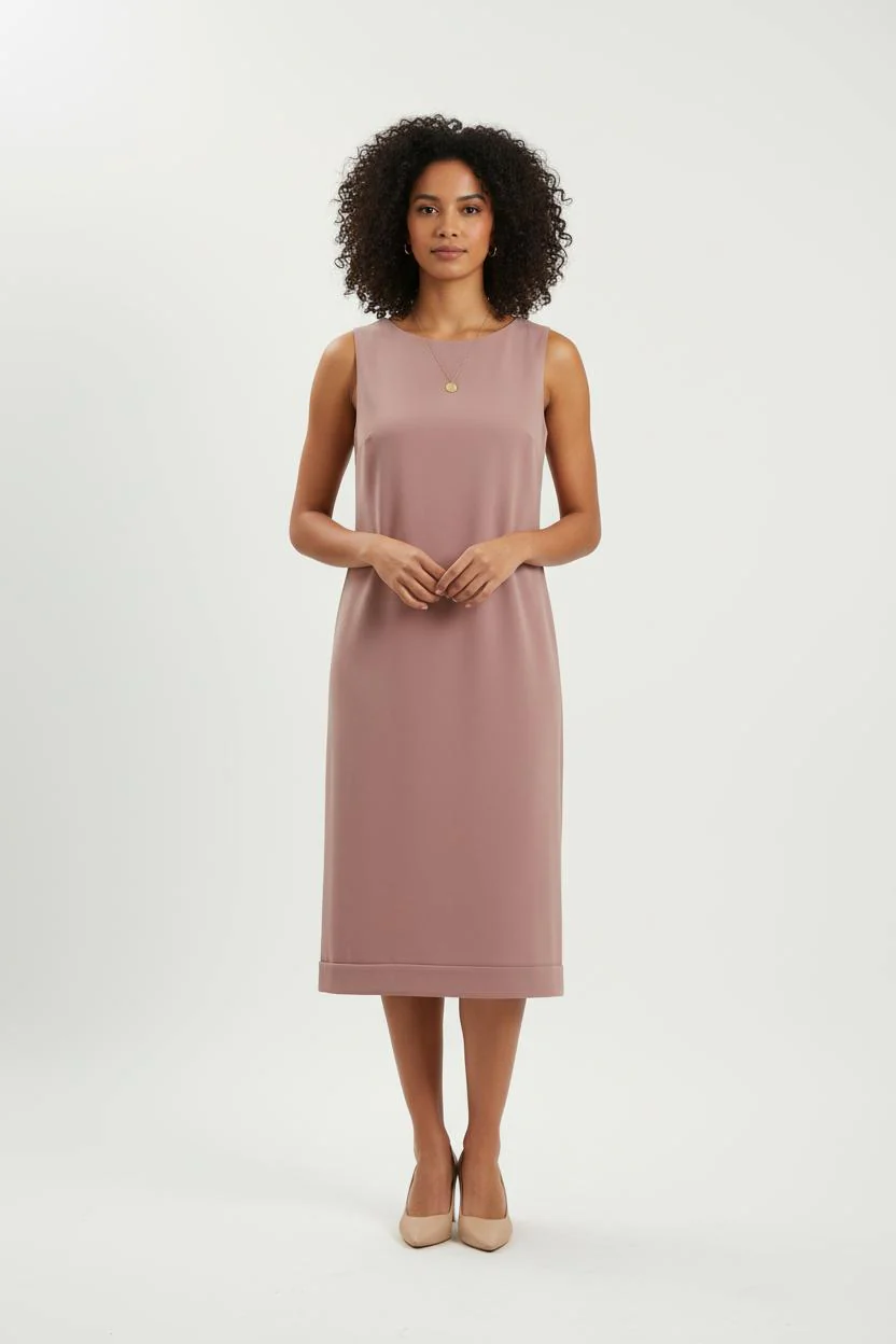 Robe Droite Rose - Taille S/36