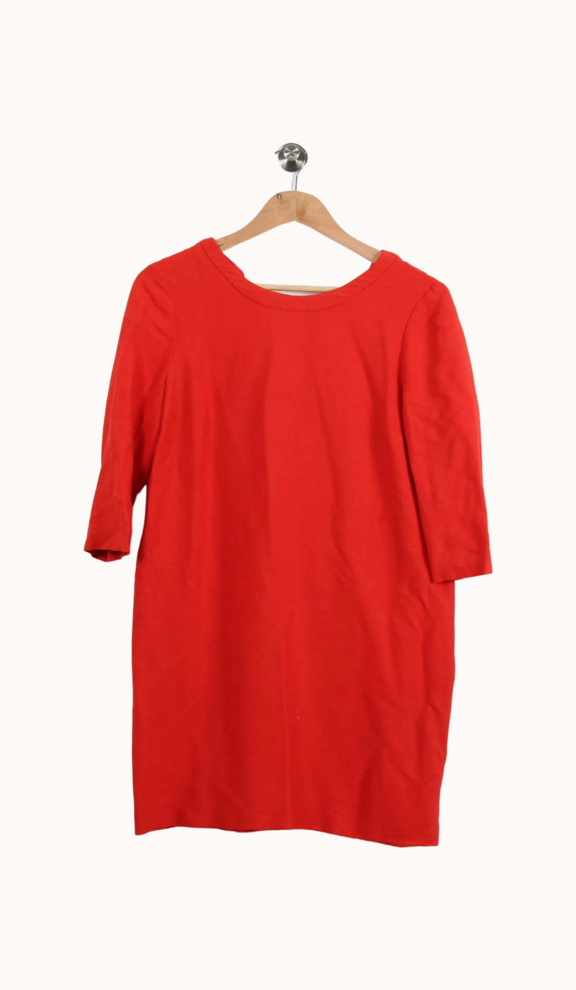 Robe Droite Rouge - Taille M/38 - Image 2