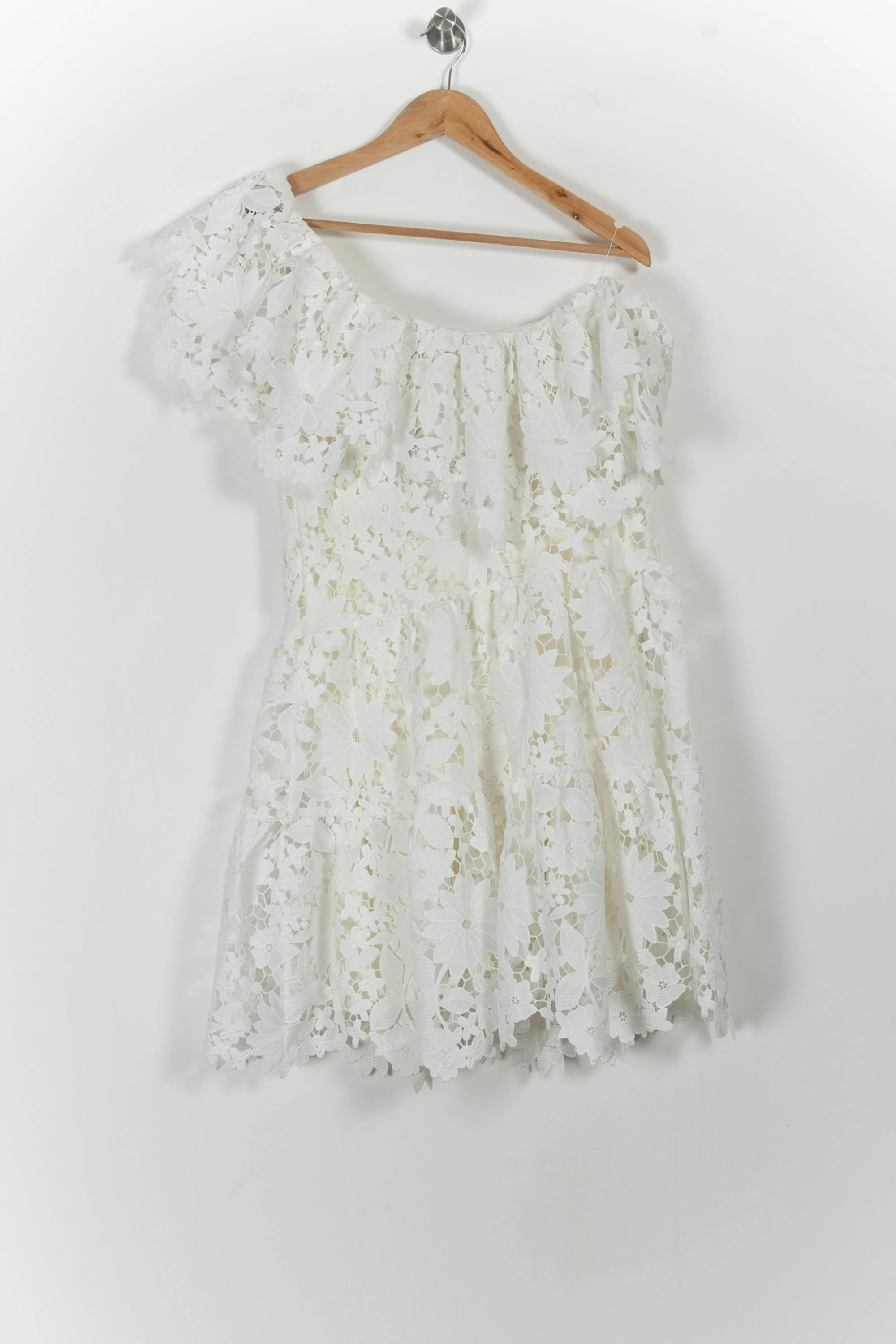 Robe En Dentelle Blanche - Taille M/38 - Image 4