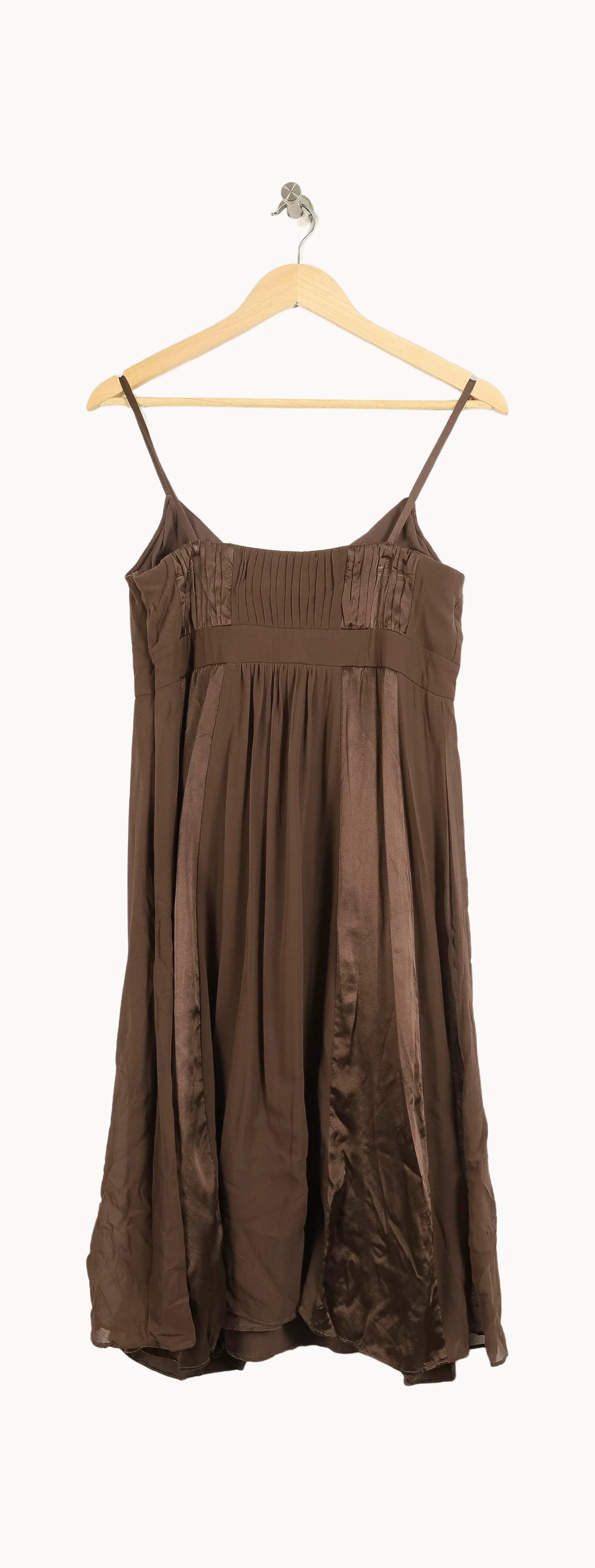 Robe Évasée Marron - Taille L/40 - Image 4