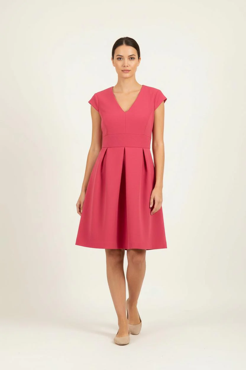 Robe Évasée Rose - Taille M/38