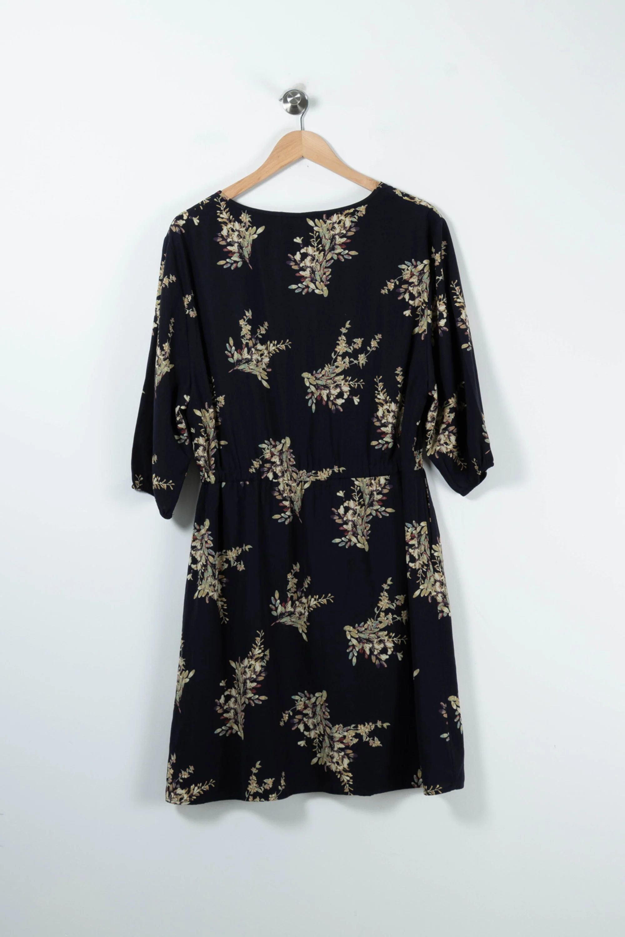Robe Fleurie Bleue - Taille L/40 - Image 4