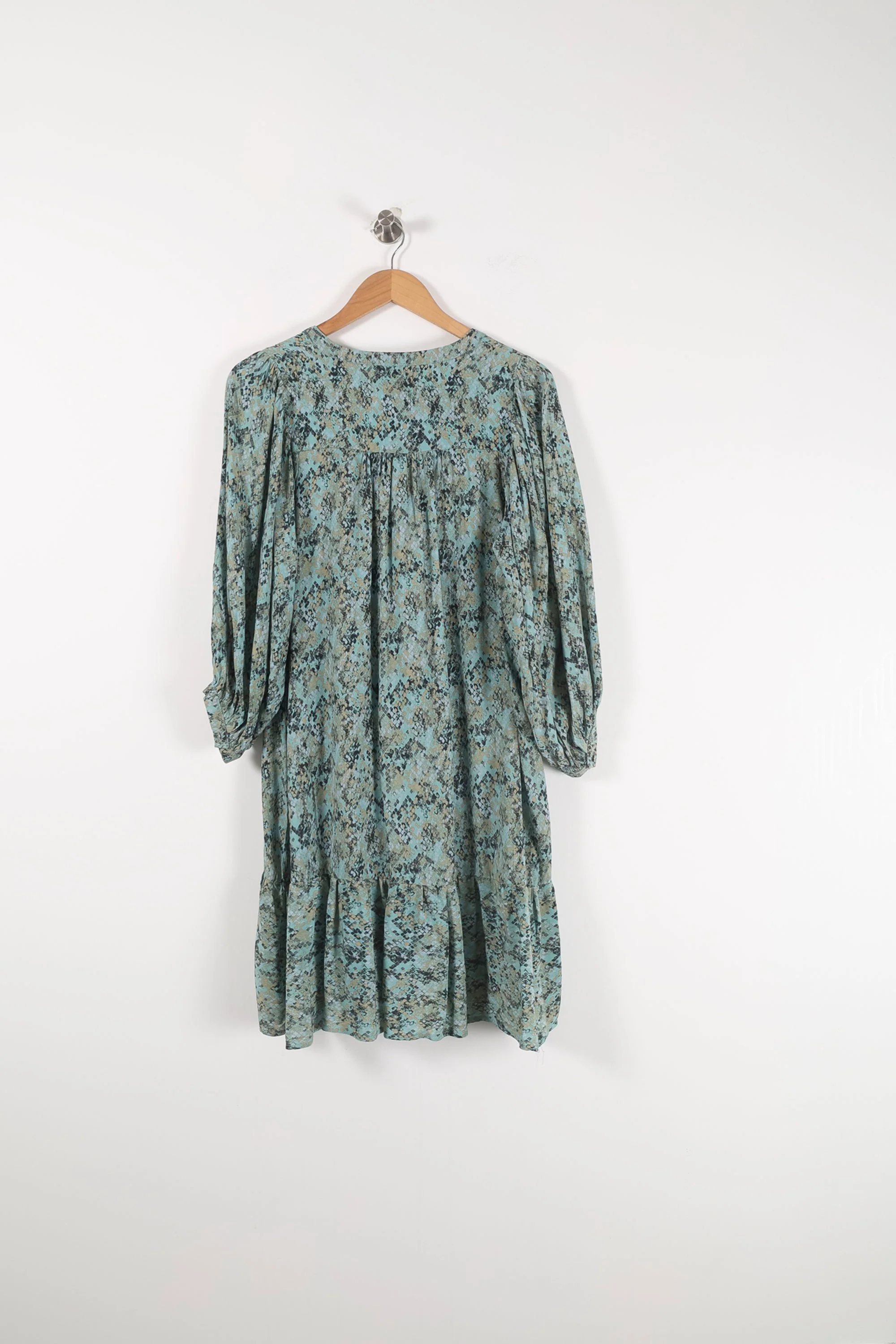 Robe Imprimée Verte - Taille M/38 - Image 4