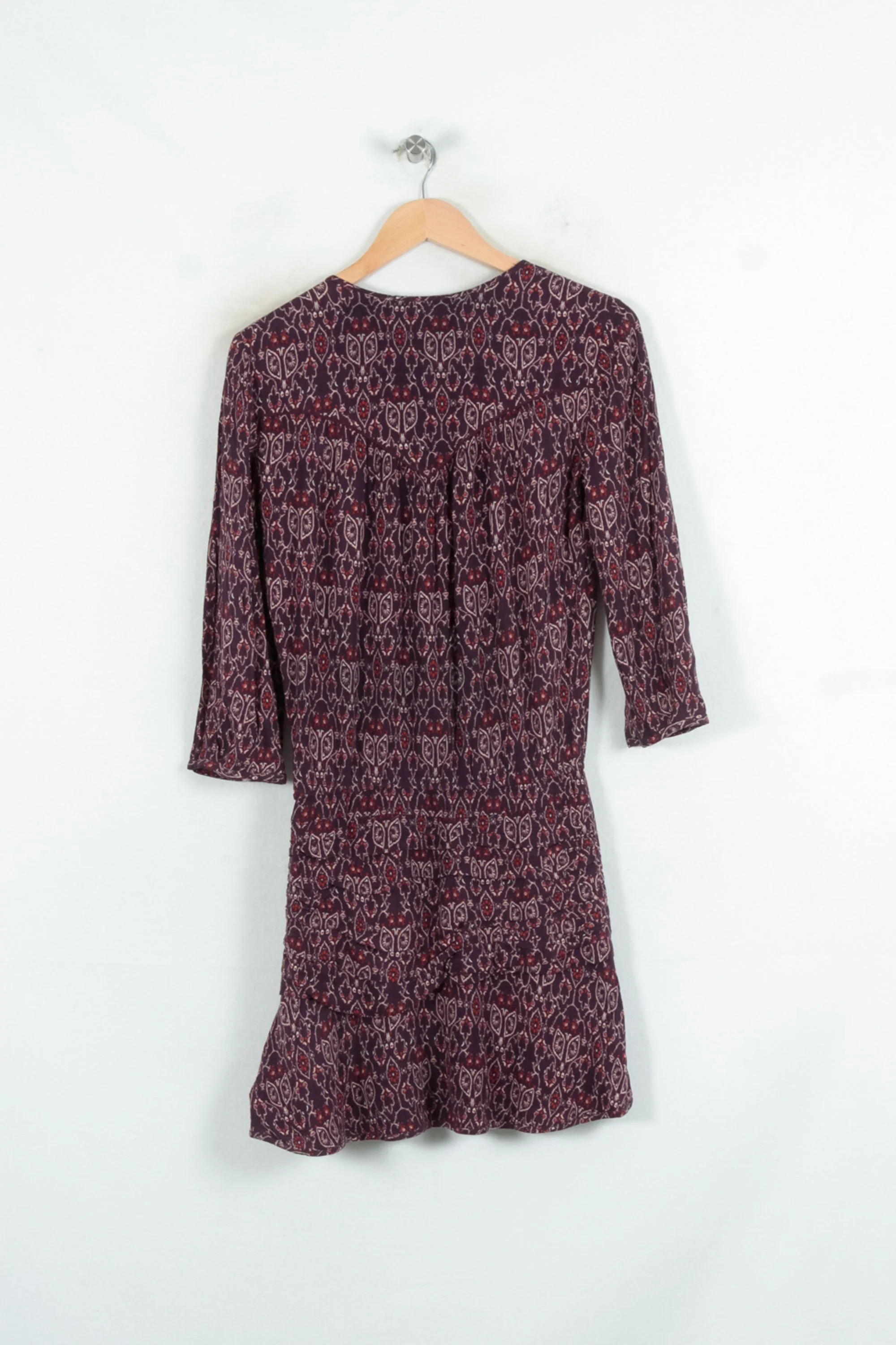 Robe Imprimée Violette - Taille S/36 - Image 4