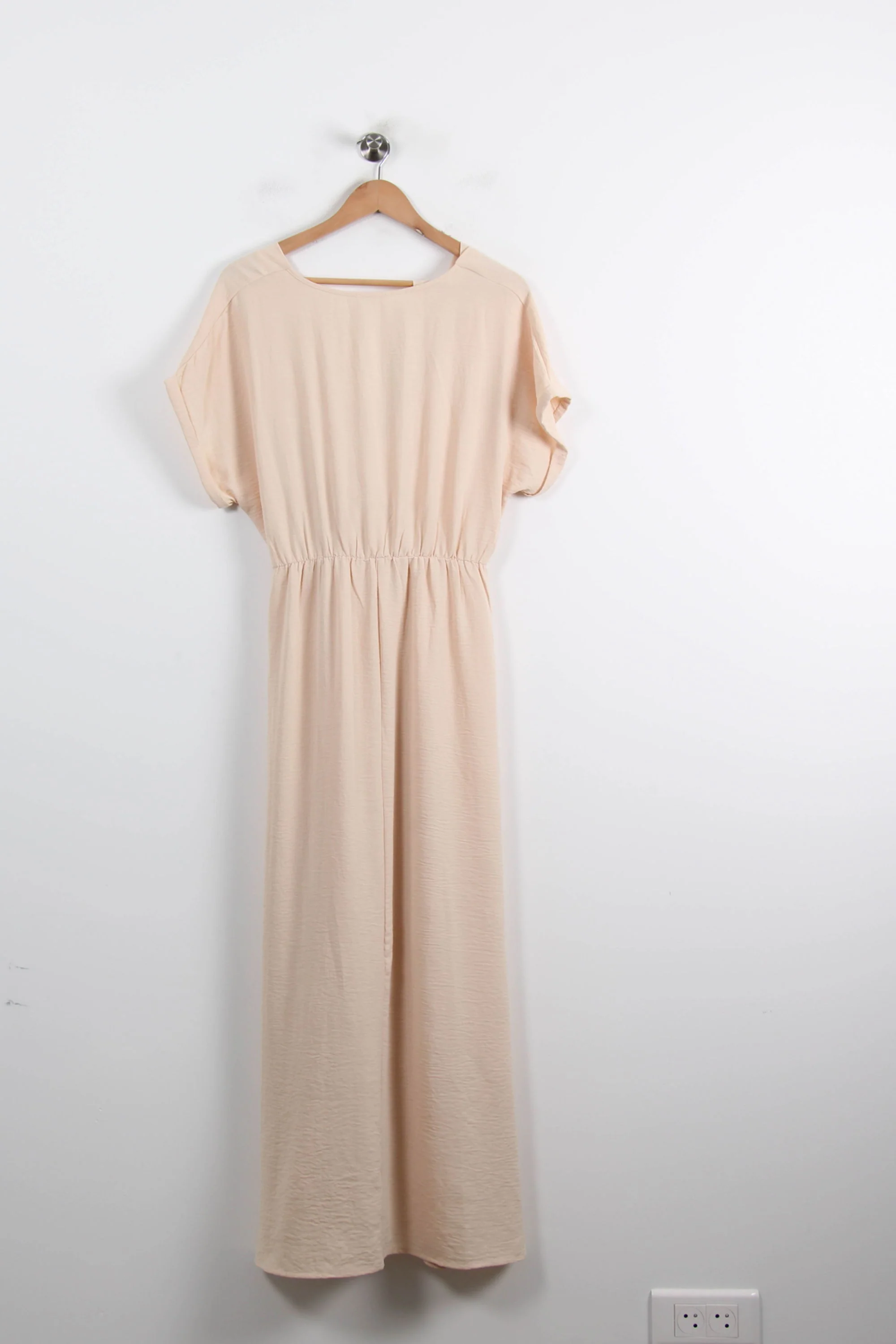 Robe Longue Beige - Taille L/40 - Image 4