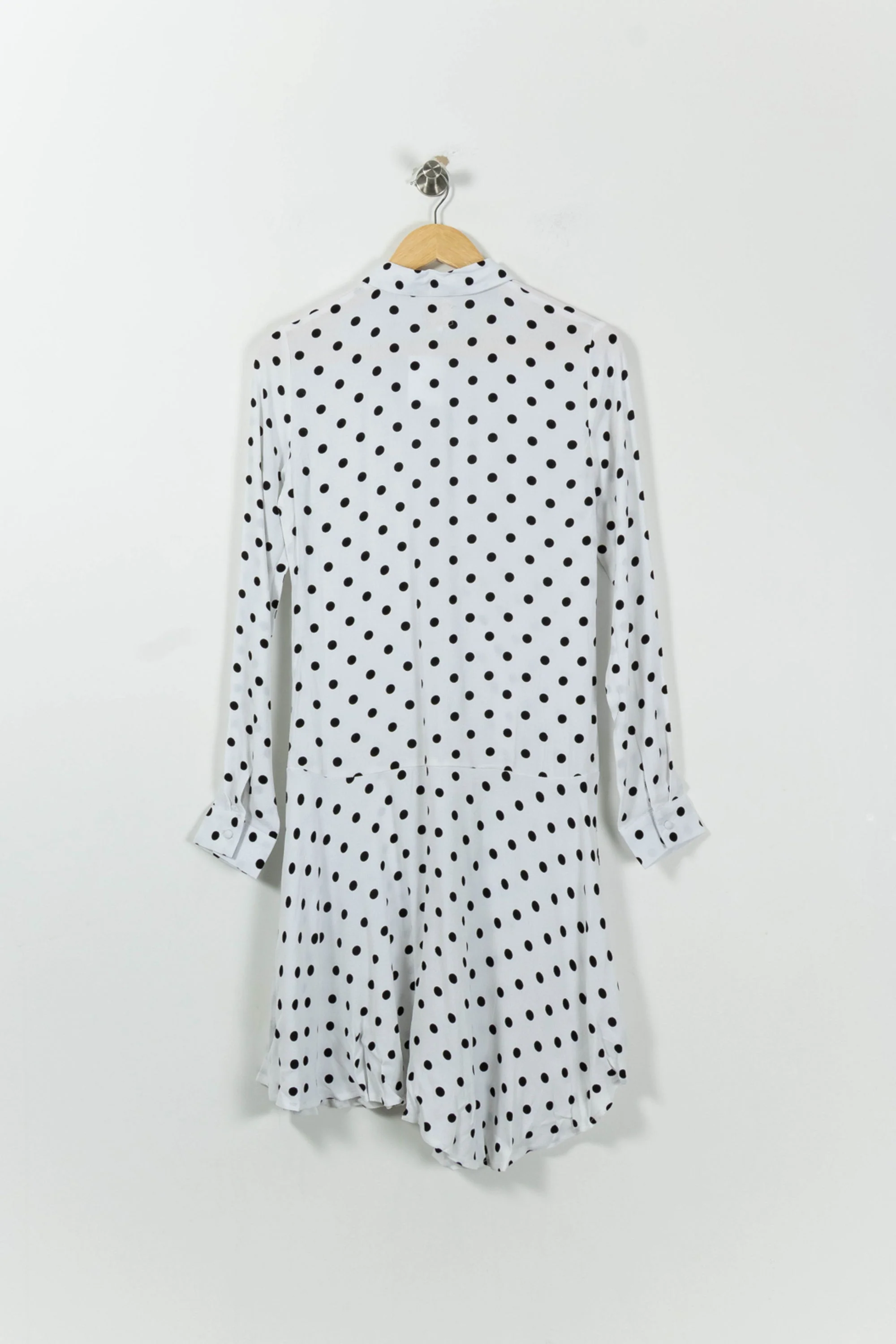 Robe Longue Blanche et Noire - Taille XS/34 - Image 4