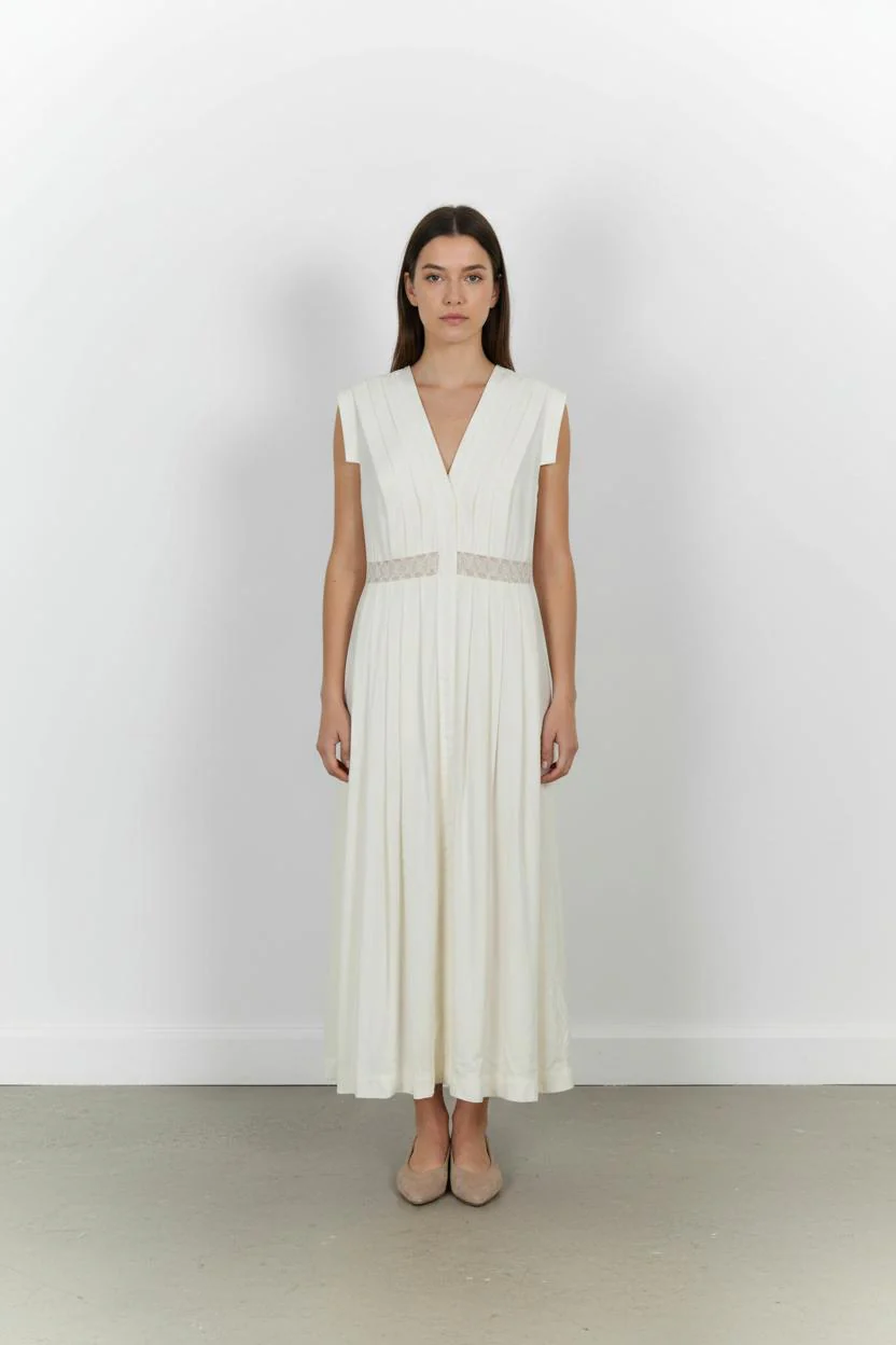 Robe Longue Blanche - Taille M/38