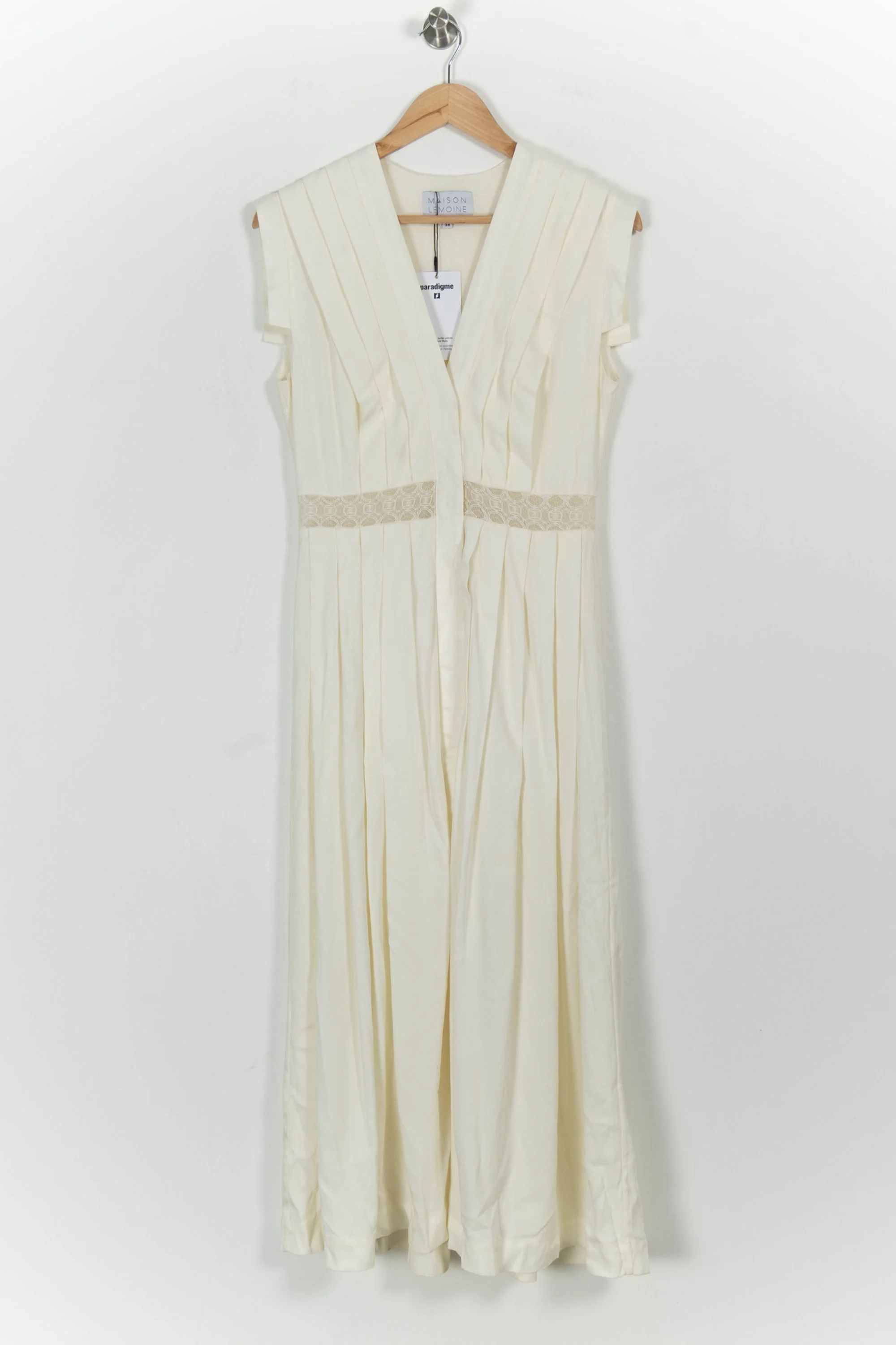 Robe Longue Blanche - Taille M/38 - Image 2