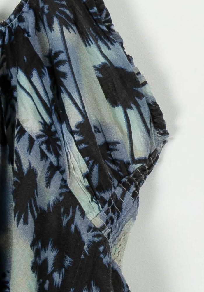 Robe Longue Bleu et Noir - Taille L/40 - Image 3