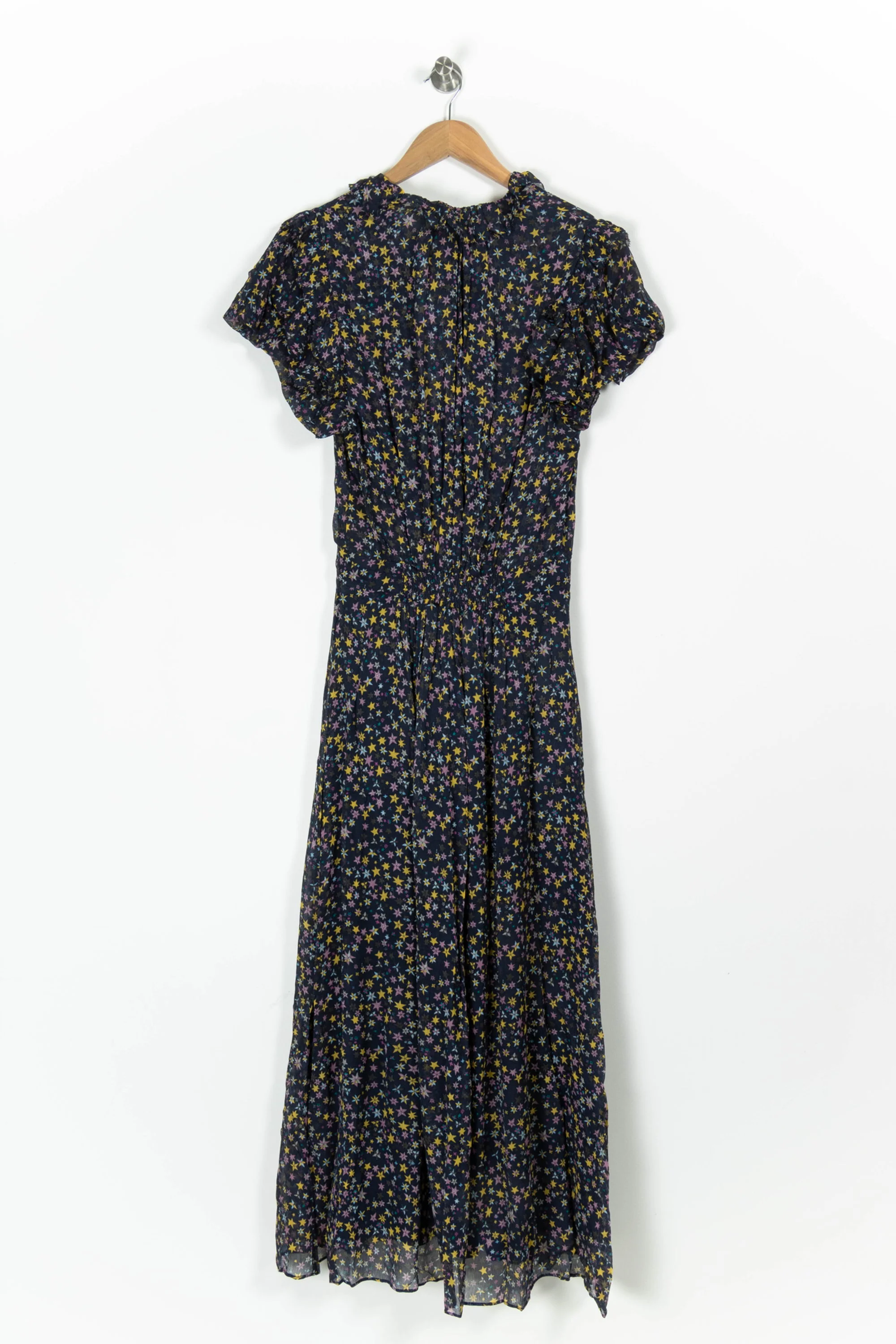 Robe Longue Bleue et Jaune - Taille XS/34 - Image 4