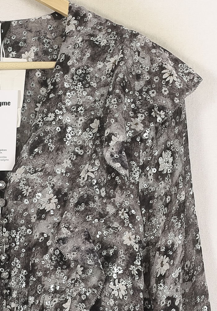 Robe Longue Grise - Taille L/40 - Image 3