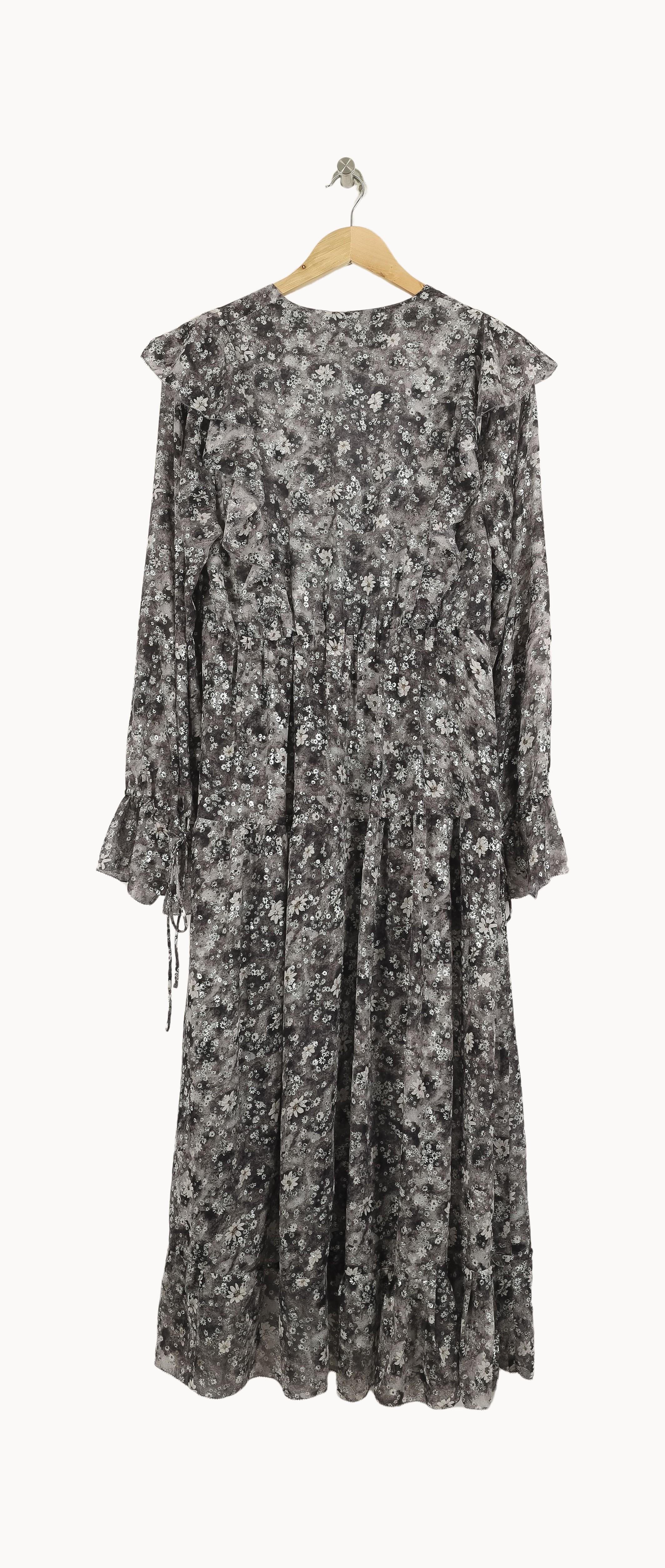 Robe Longue Grise - Taille L/40 - Image 4
