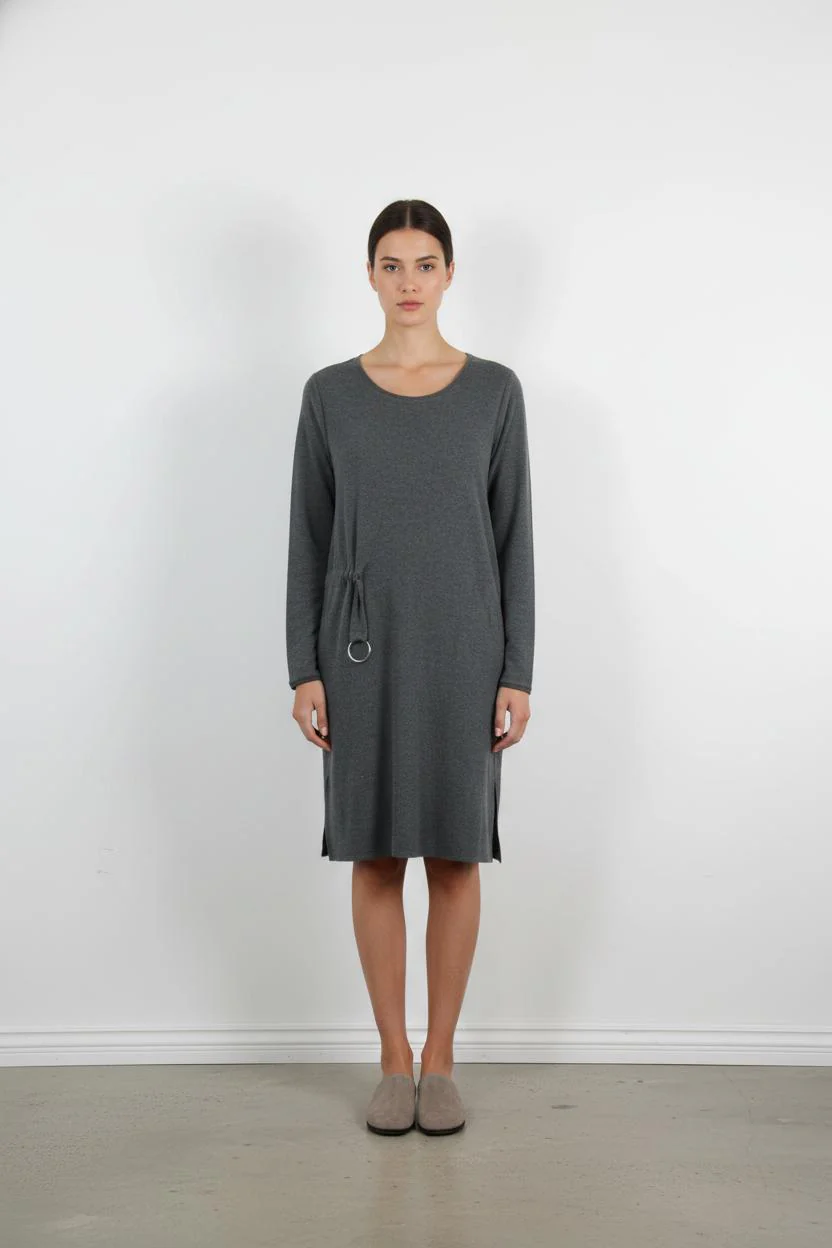 Robe Longue Grise - Taille M/38