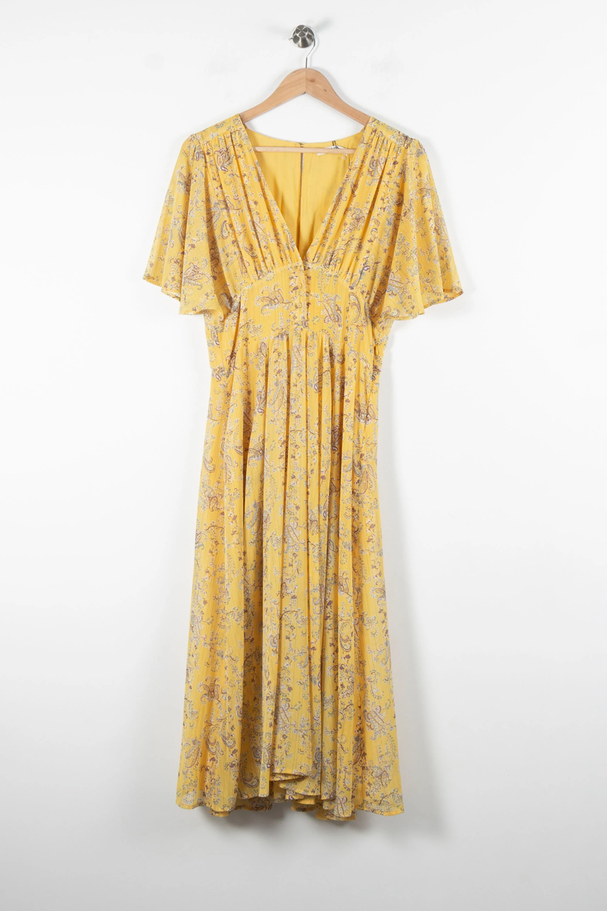 Robe Longue Jaune - Taille M/38 - Image 2