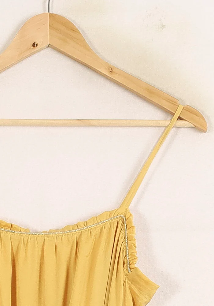 Robe Longue Jaune - Taille S/36 - Image 3