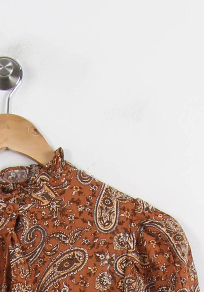 Robe Longue Marron - Taille S/36 - Image 3