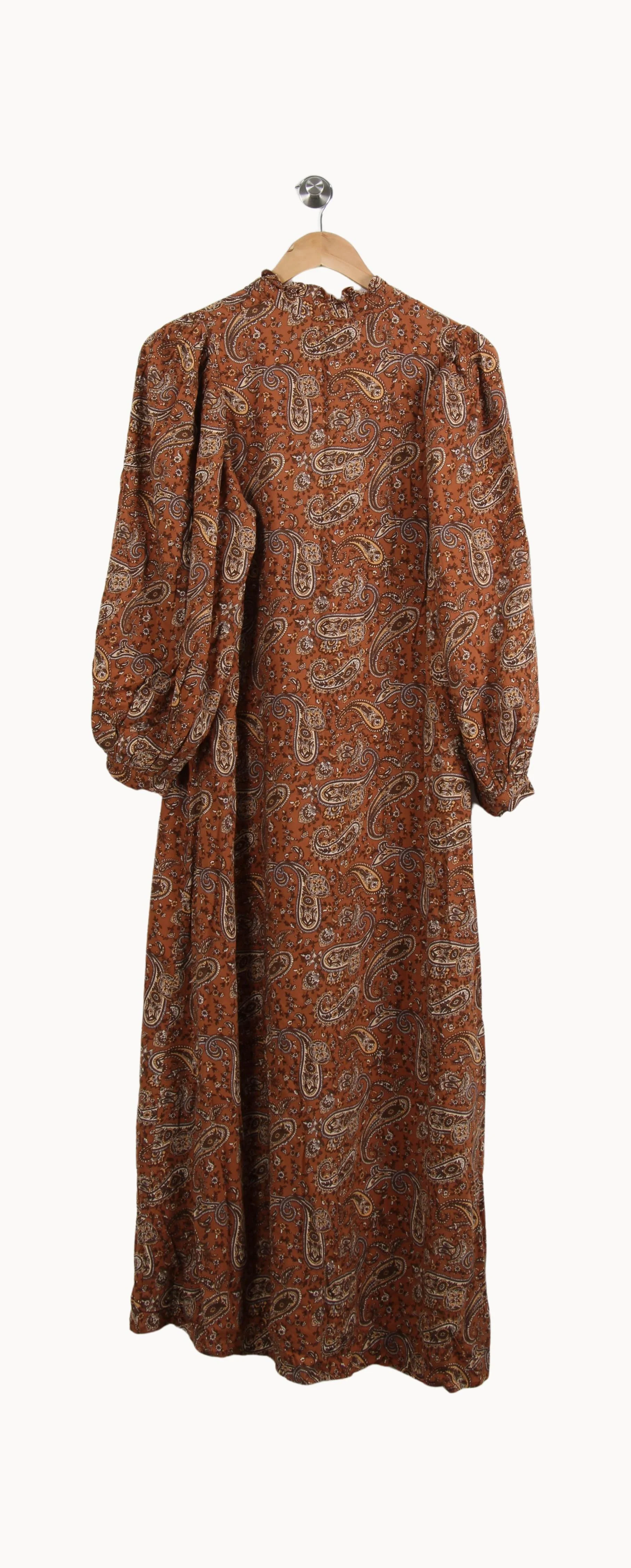 Robe Longue Marron - Taille S/36 - Image 4