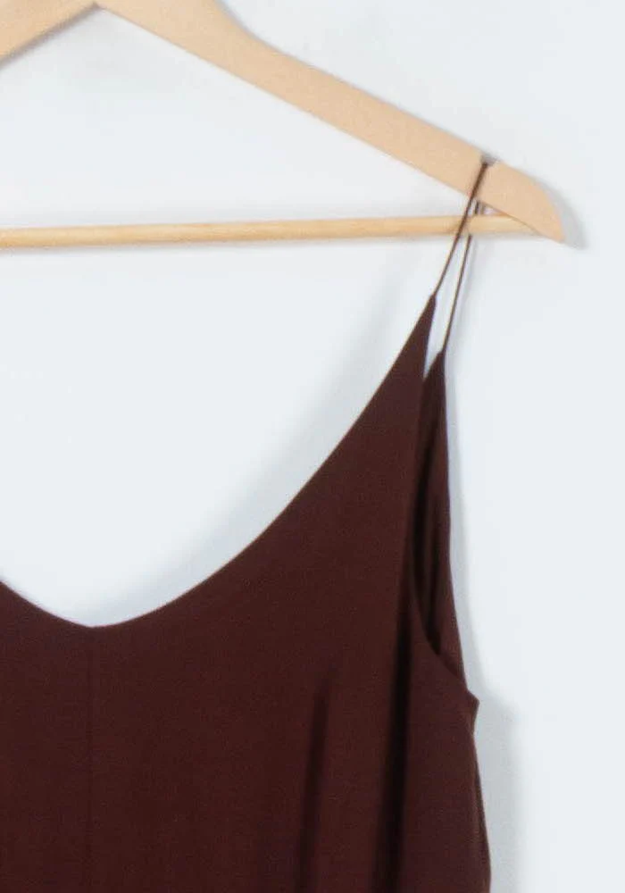 Robe Longue Marron - Taille S/36 - Image 3