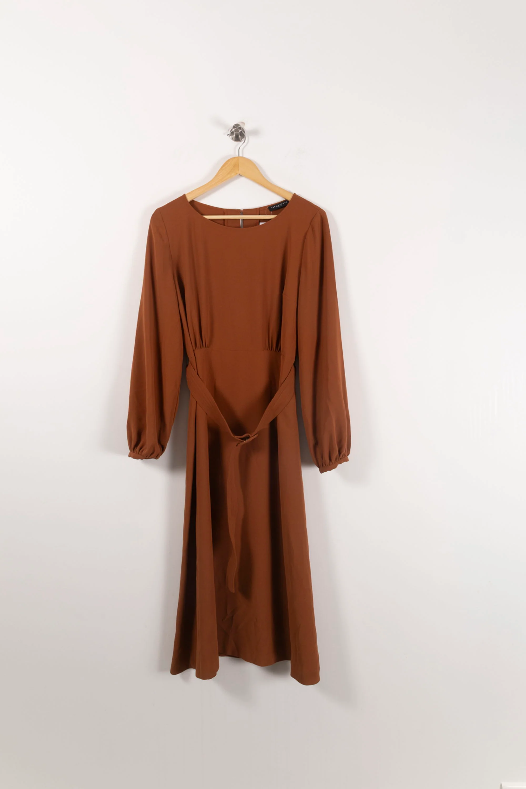 Robe Longue Marron - Taille XL/42 - Image 2