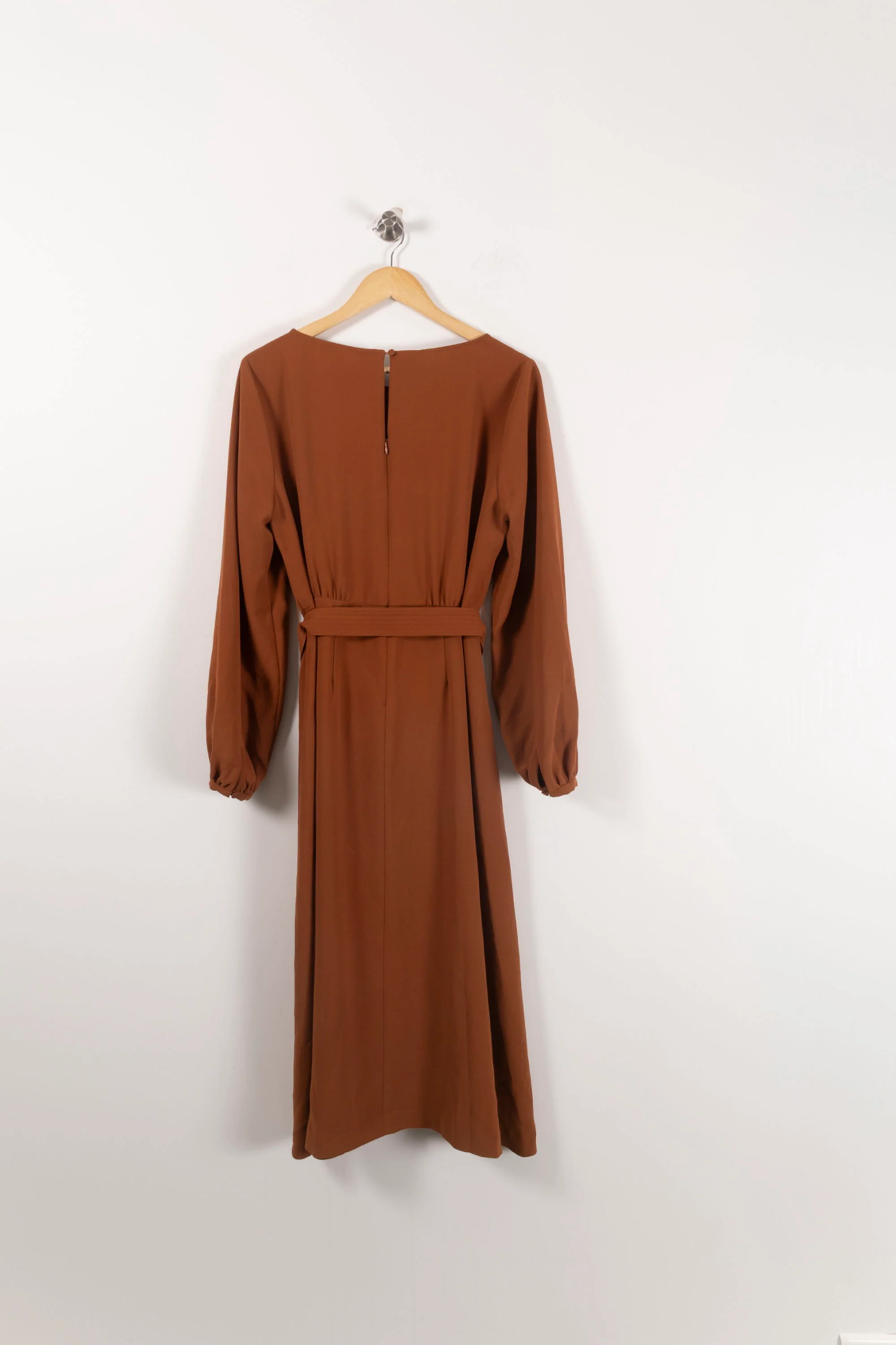 Robe Longue Marron - Taille XL/42 - Image 4