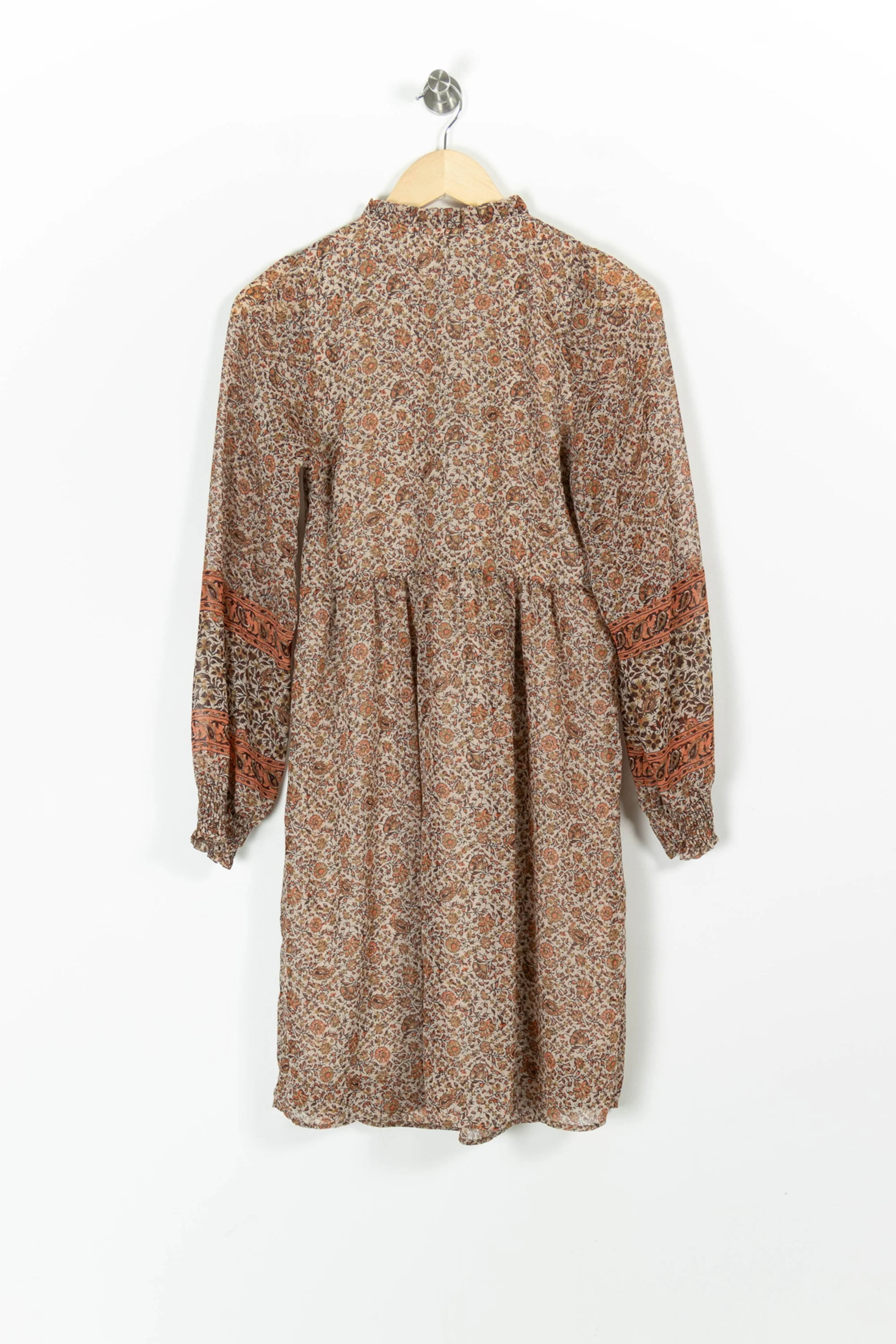 Robe Longue Marron - Taille XS/34 - Image 4