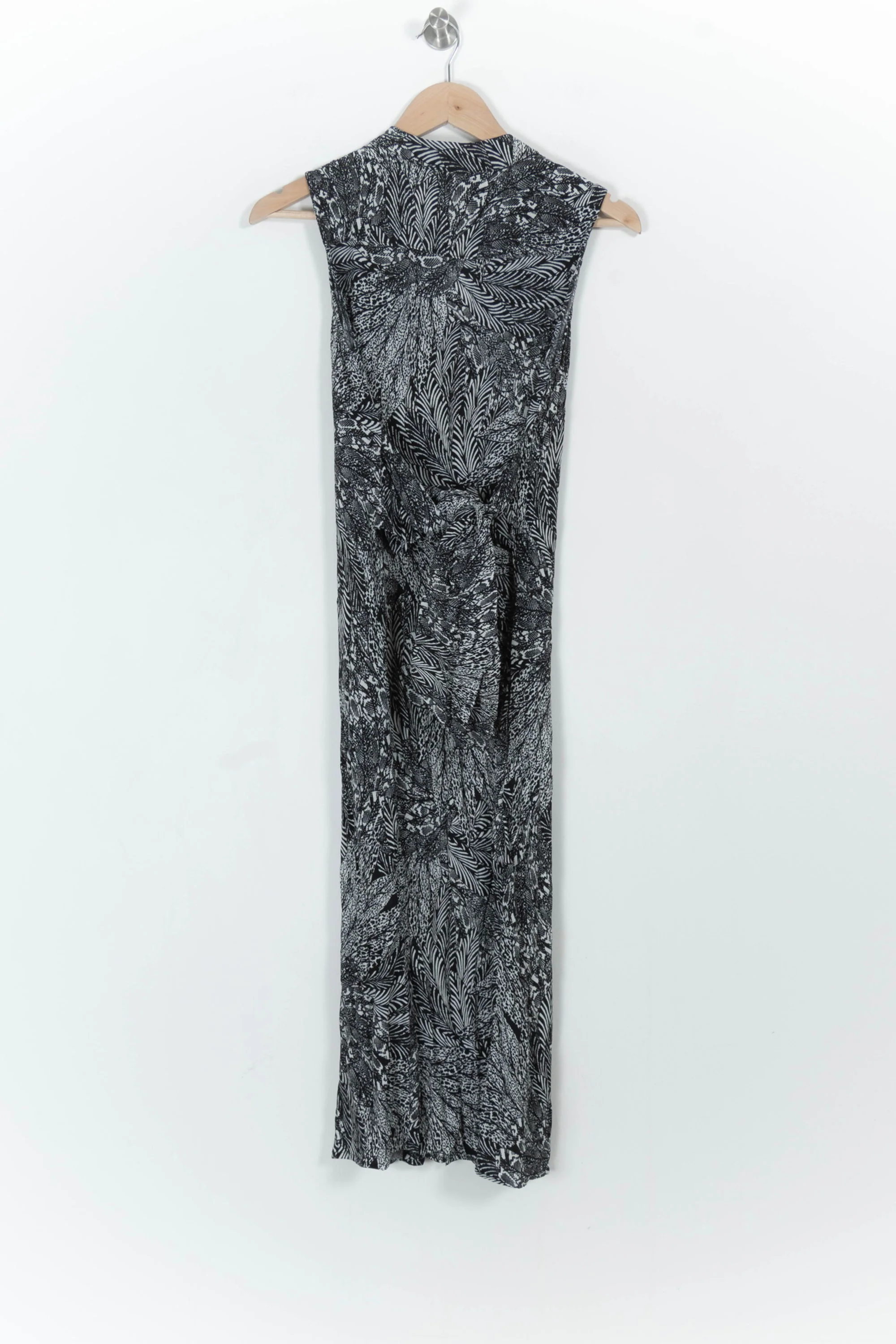 Robe longue noire et blanche - Taille M/38 - Image 4