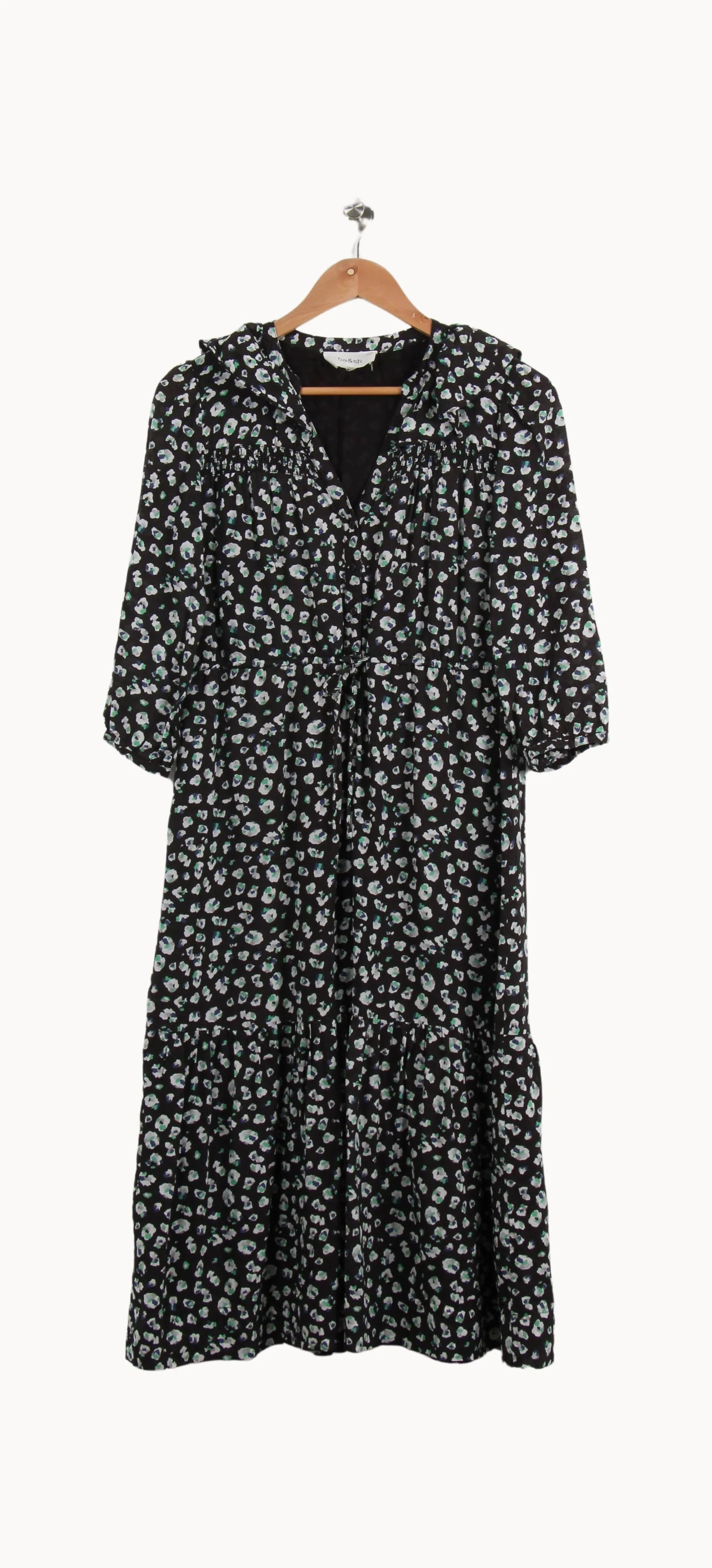 Robe Longue Noire et Blanche - Taille S/36 - Image 2
