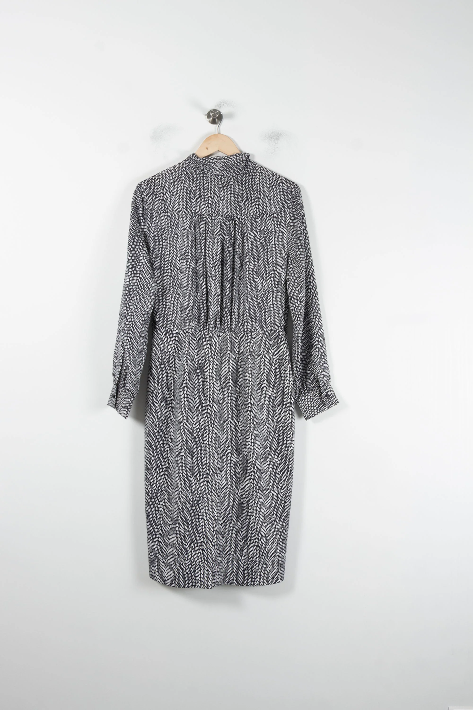 Robe Longue Noire et Blanche - Taille XL/42 - Image 4