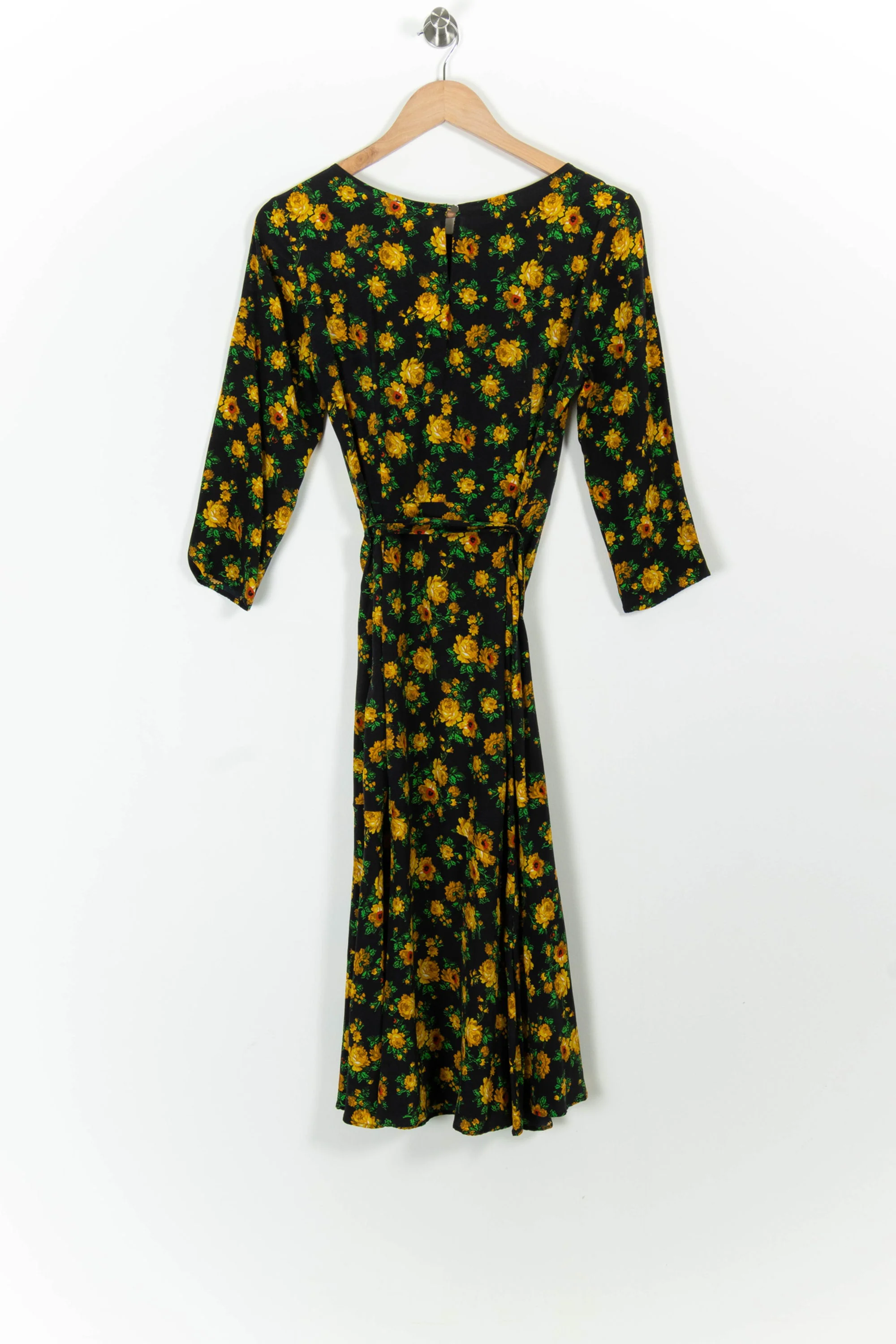 Robe Longue Noire et Jaune - Taille M/38 - Image 4