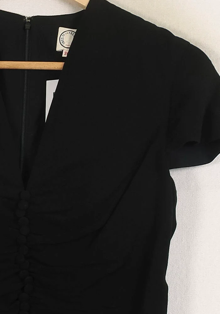 Robe Longue Noire - Taille S/36 - Image 3