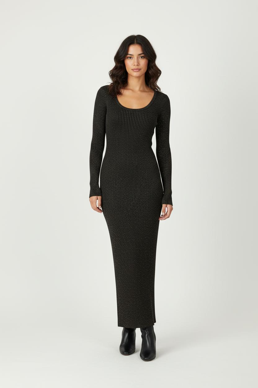 Robe Longue Noire - Taille S/36