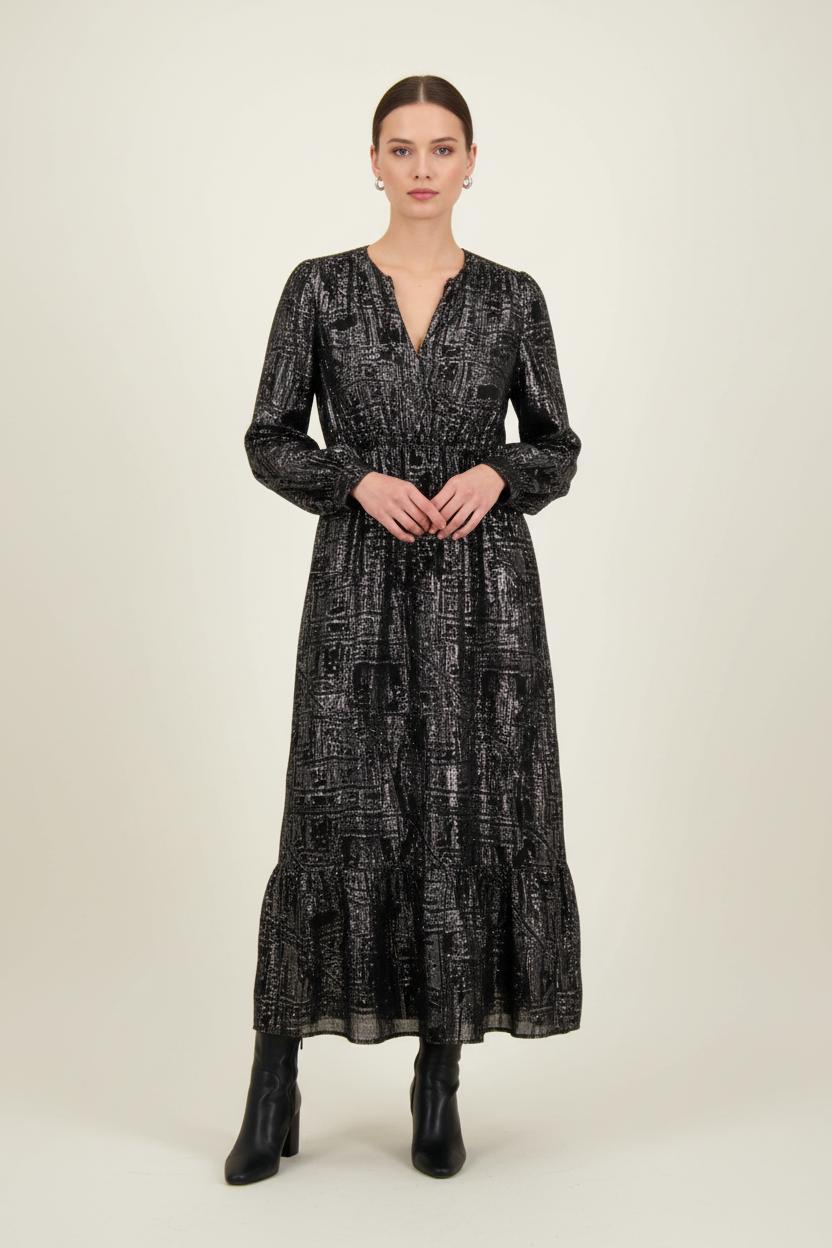Robe Longue Noire - Taille XS/34