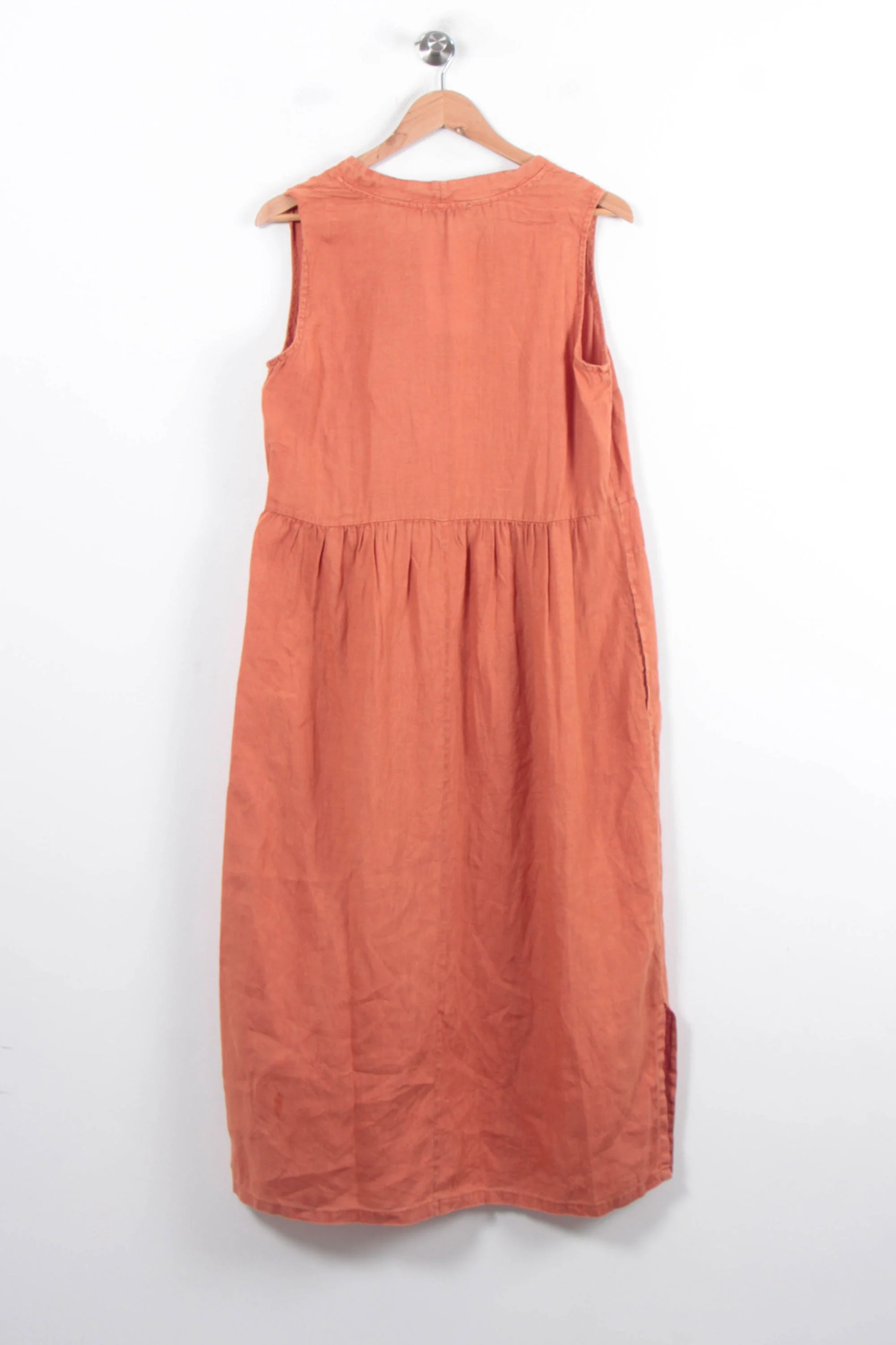 Robe Longue Orange - Taille L/40 - Image 2