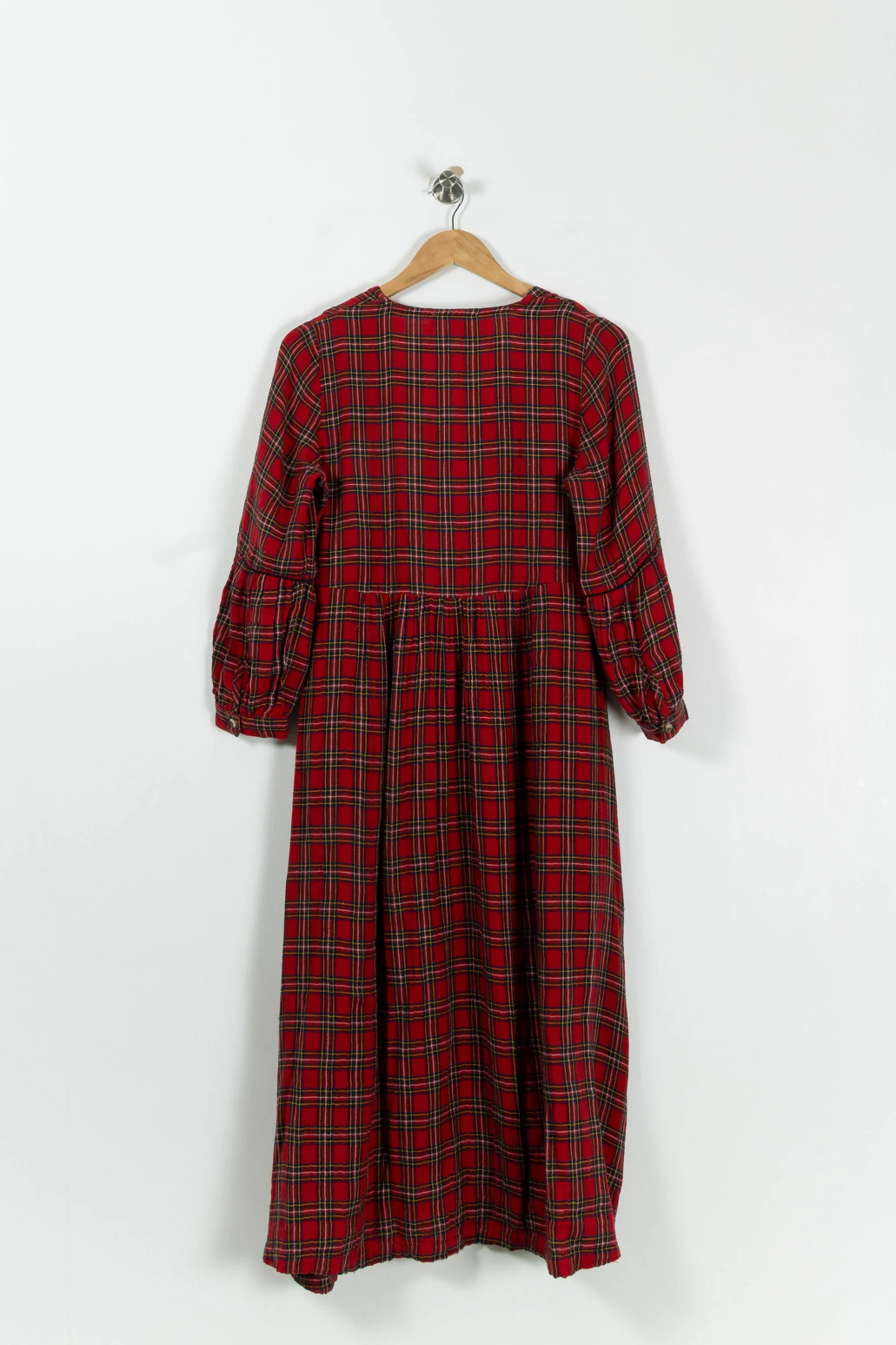 Robe Longue Rouge et Noire - Taille S/36 - Image 4