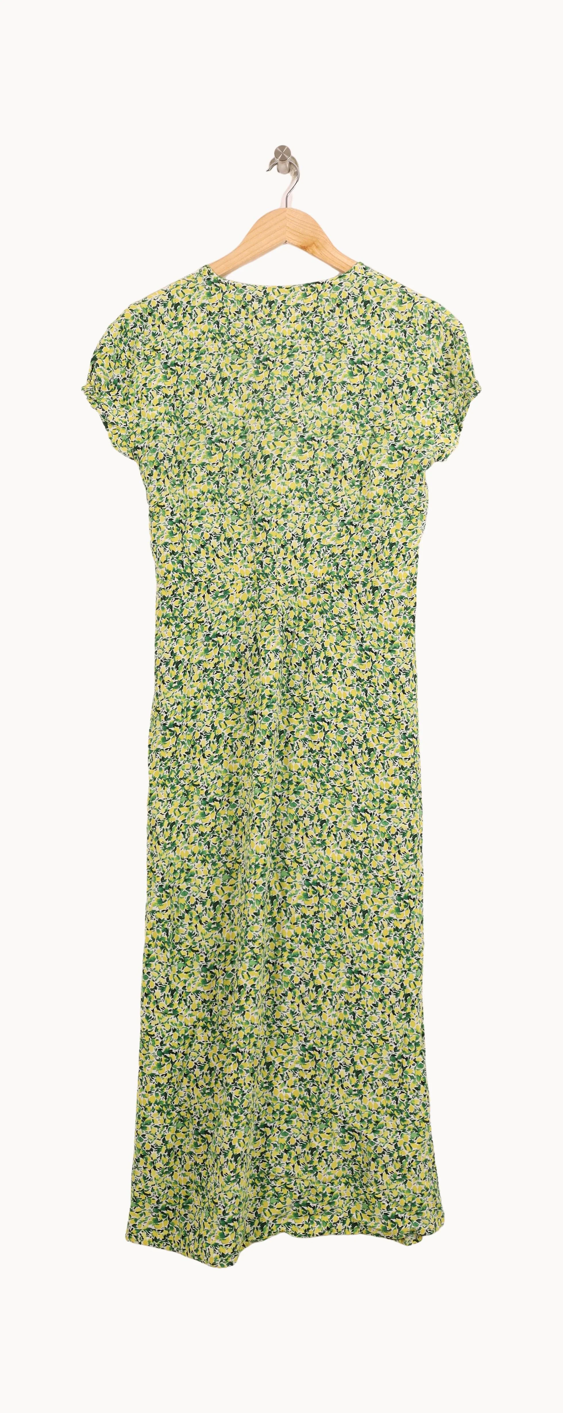 Robe Longue Verte et Jaune - Taille M/38 - Image 4